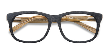 Black White Pine -  Geek Acetate Eyeglasses