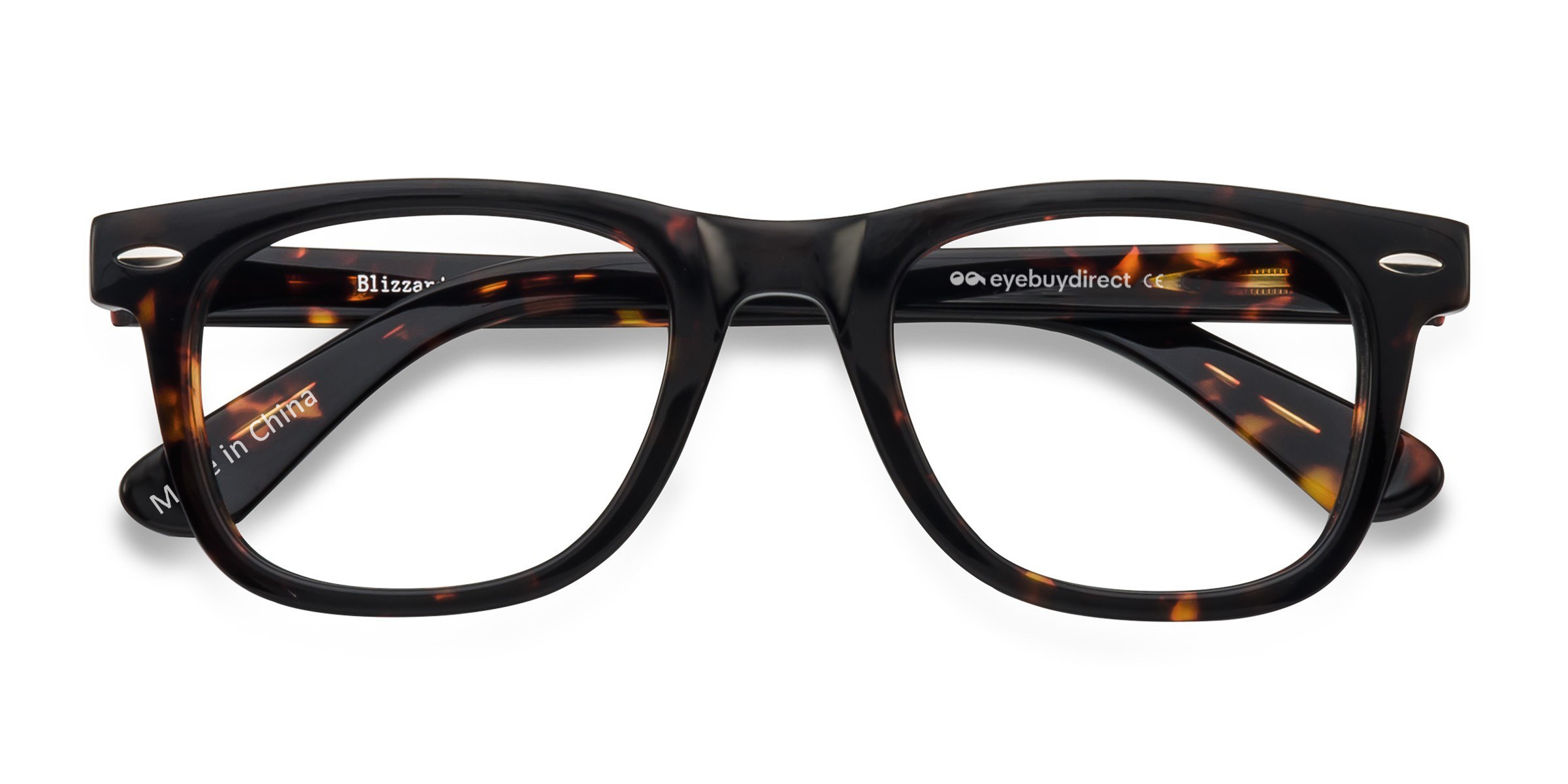 Écaille Noire Blizzard - Acétate Lunettes de vue