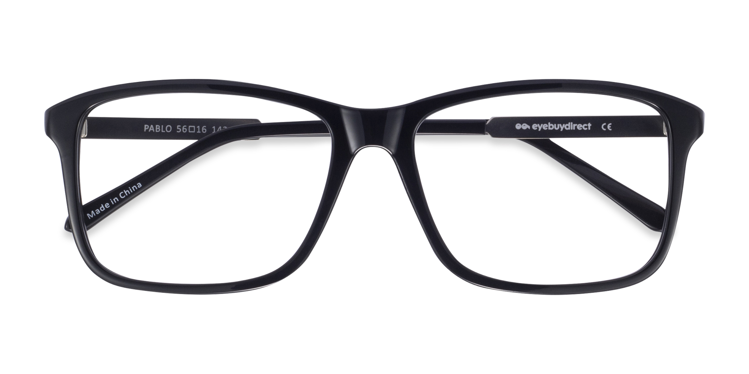 Black Pablo -  Plastic Eyeglasses