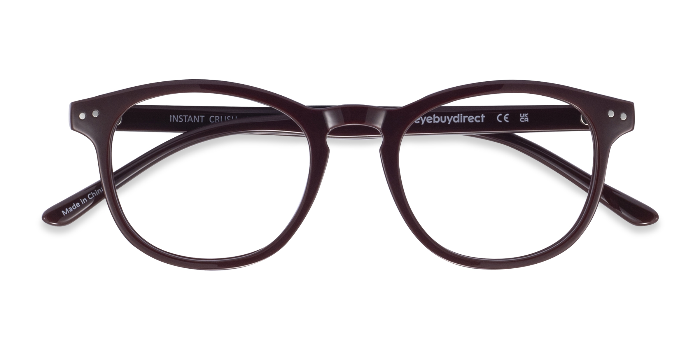 Rouge Instant Crush - Plastique Lunettes de vue
