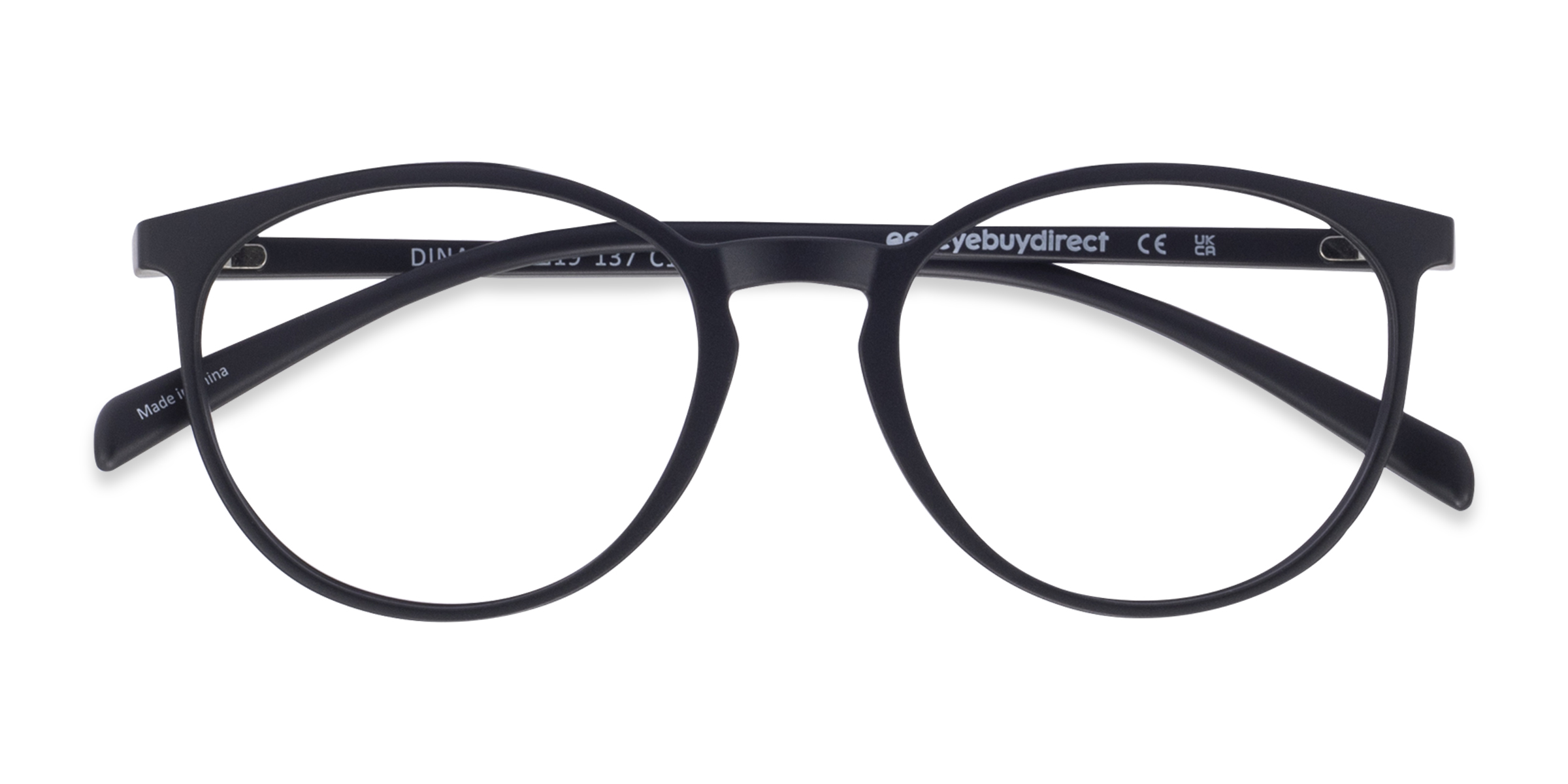 Matte Black Dinah - Plastic Eyeglasses