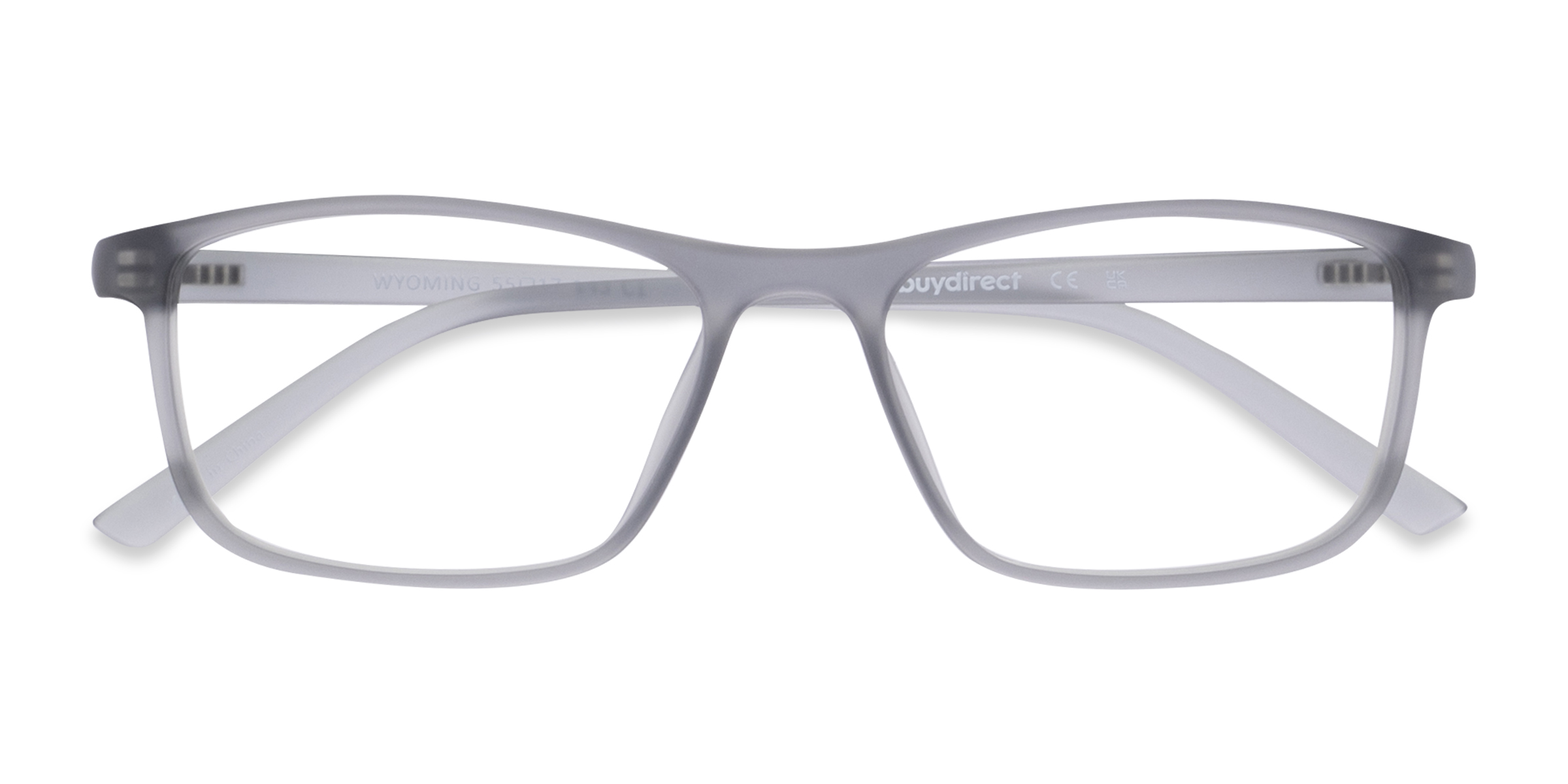 Matte Gray Wyoming - Plastic Eyeglasses