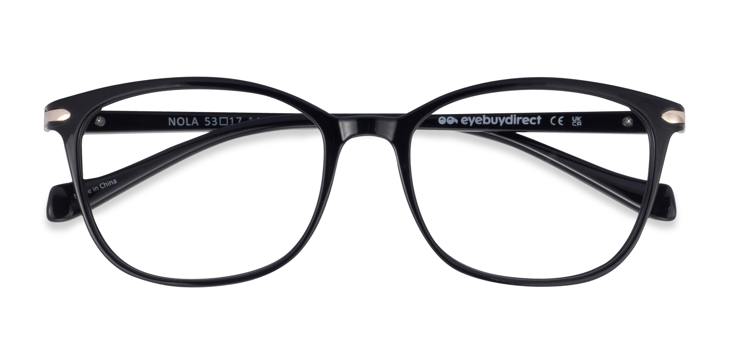 Black Nola - Plastic Eyeglasses