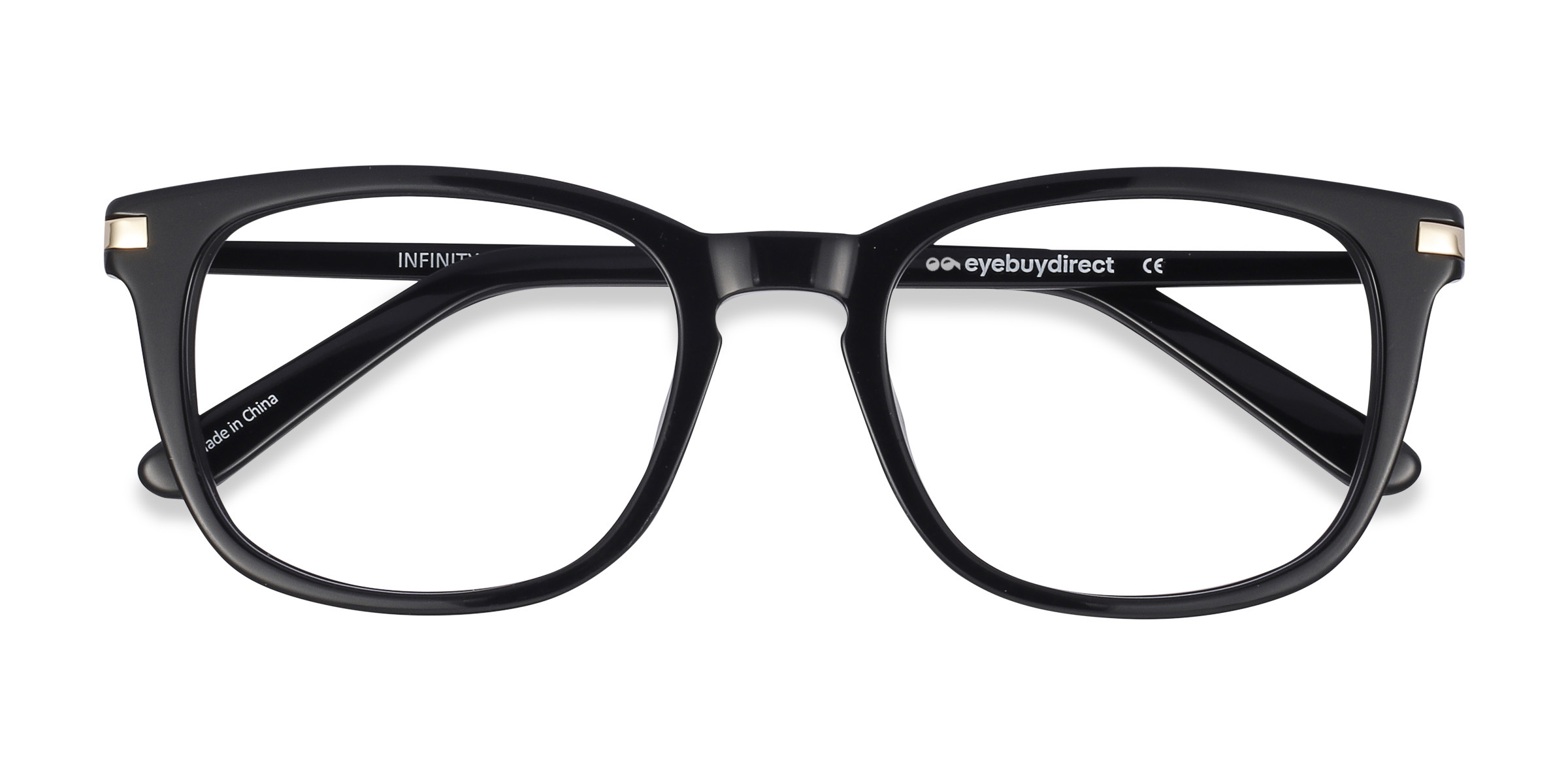 Black Infinity - Acetate Eyeglasses