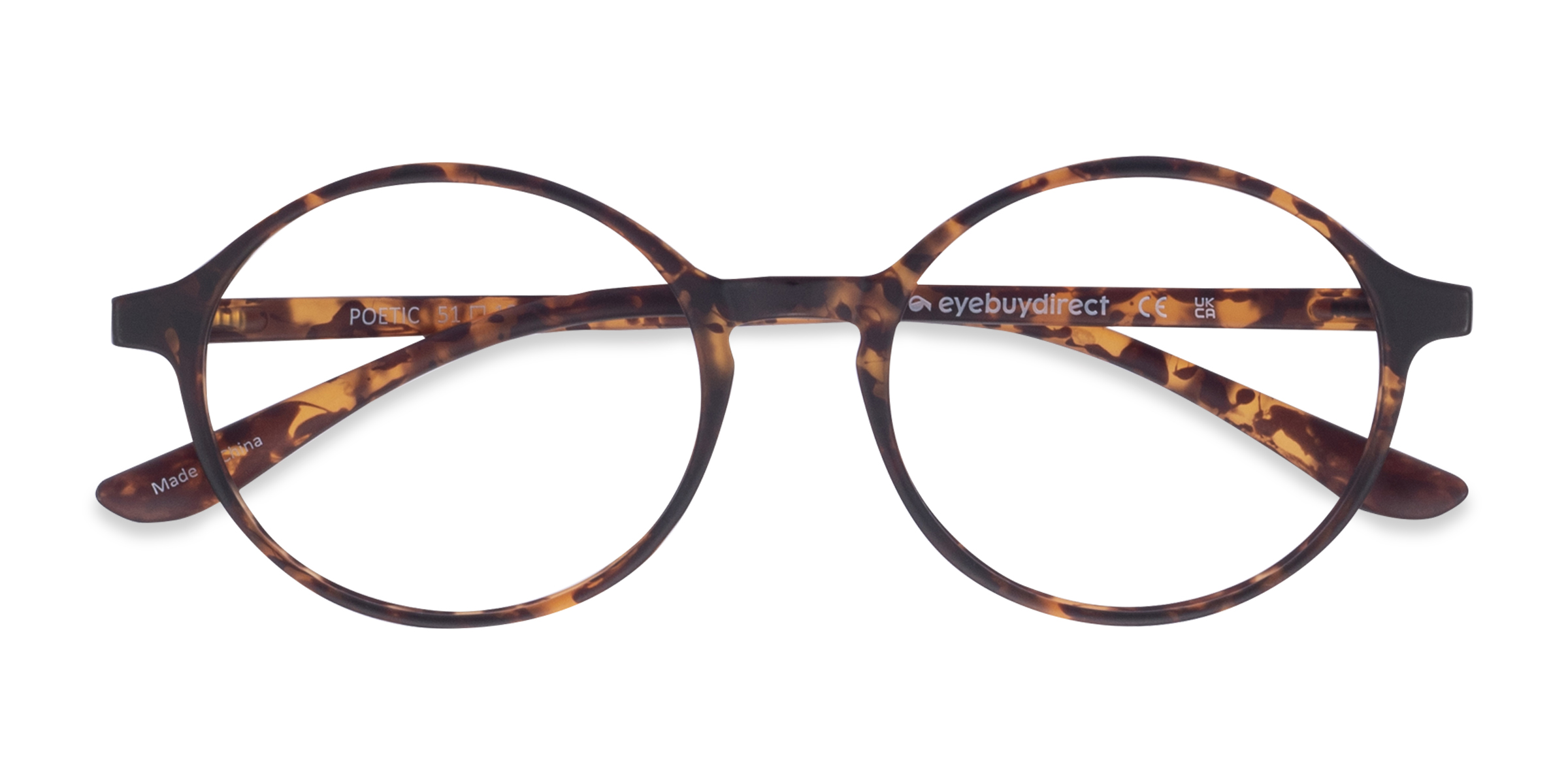 Matte Tortoise Poetic - Plastic Eyeglasses