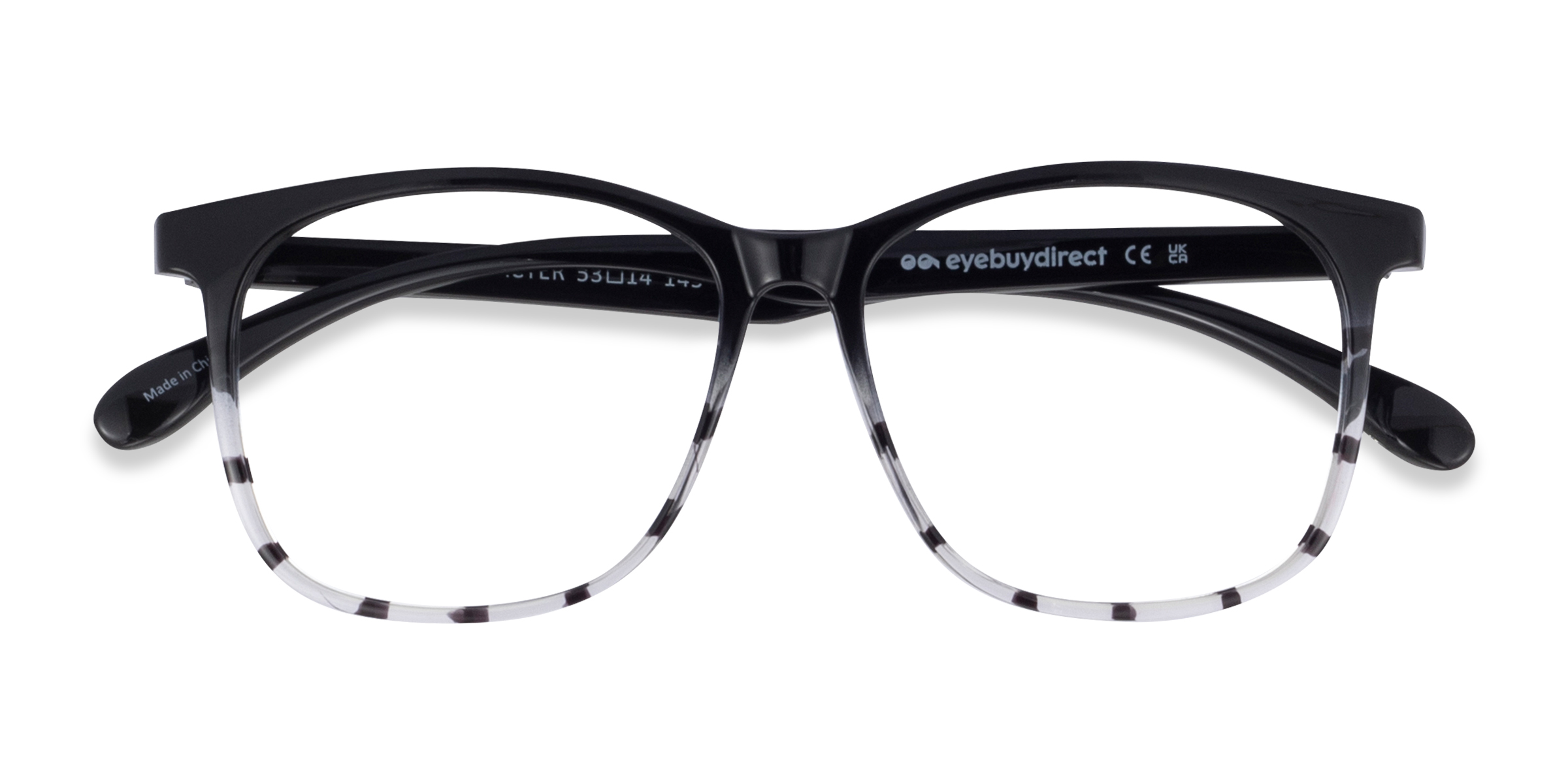 Black Navy Character - Plastic Eyeglasses