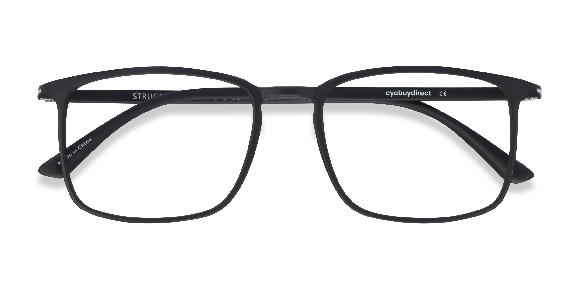 Black Structure - Plastic Eyeglasses