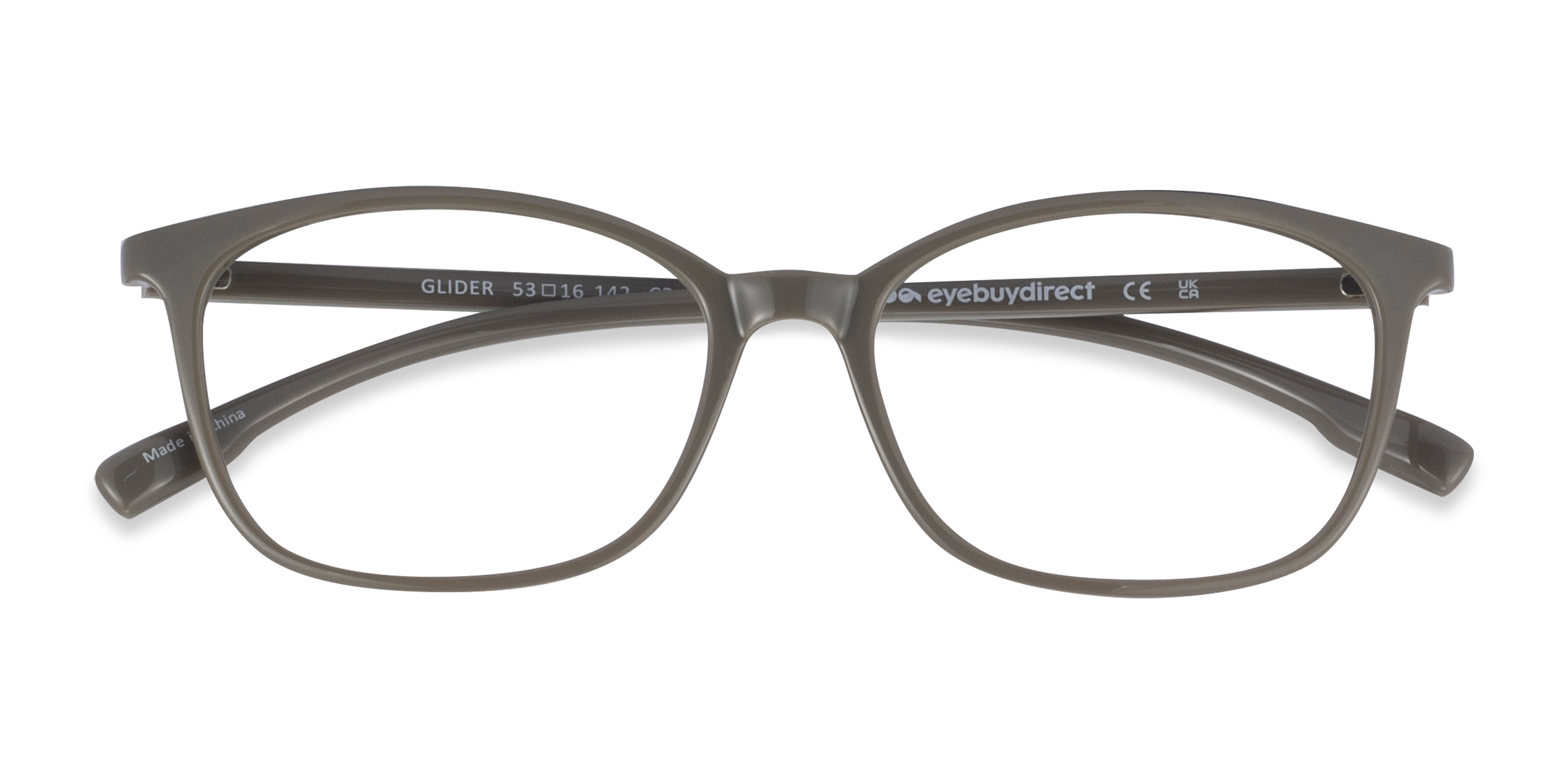 Olive Green Glider - Plastic Eyeglasses
