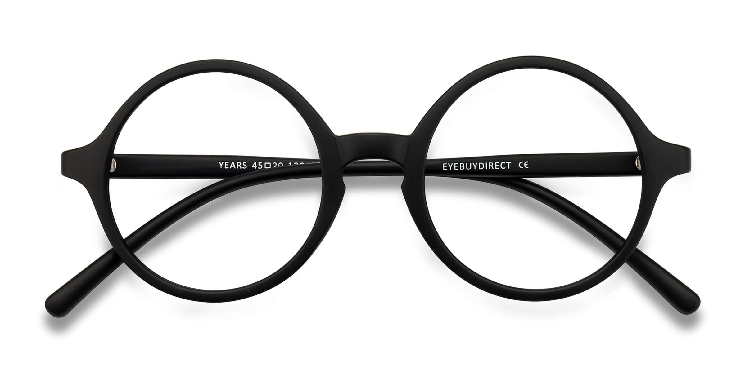 Black Years - Plastic Eyeglasses