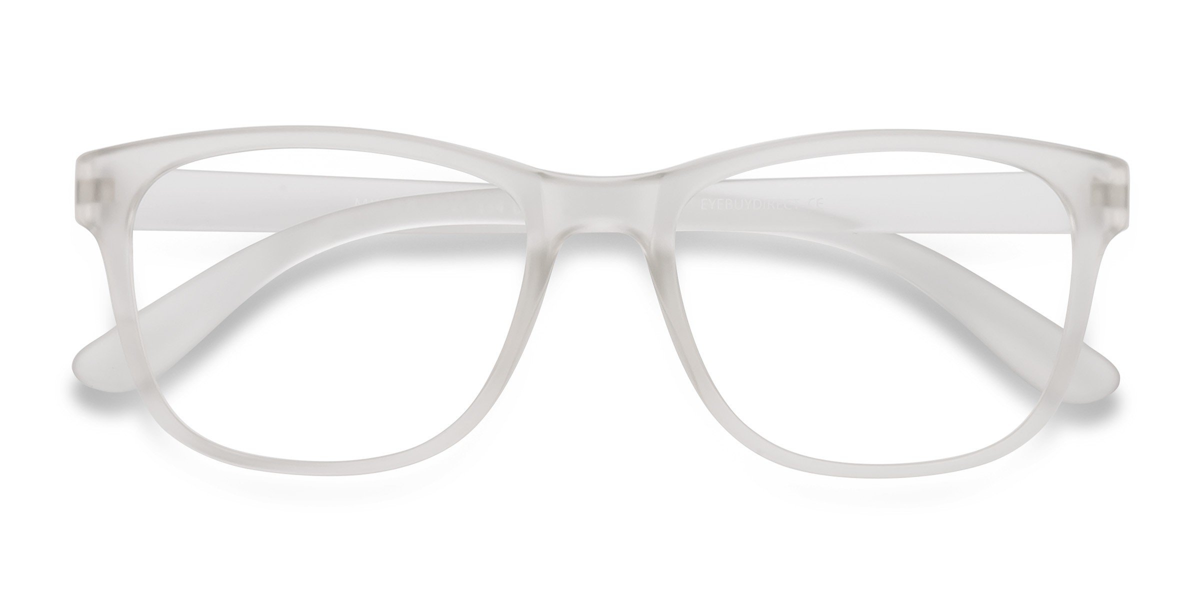 Frosted Clear Milo - Plastique Lunettes de vue