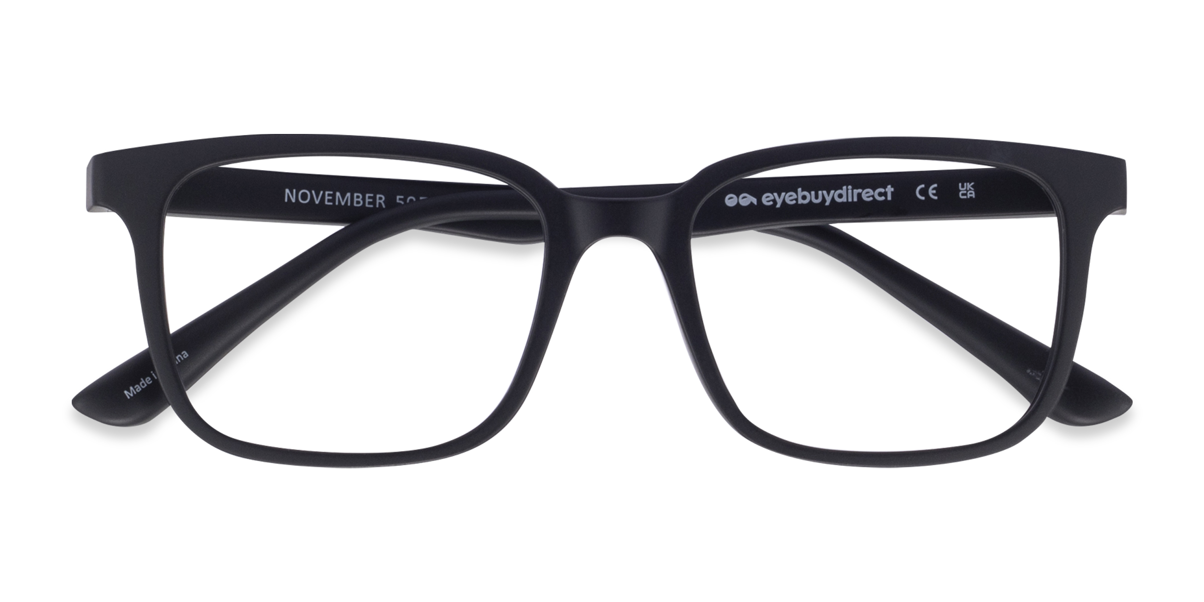 Matte Black November - Plastique Lunettes de vue