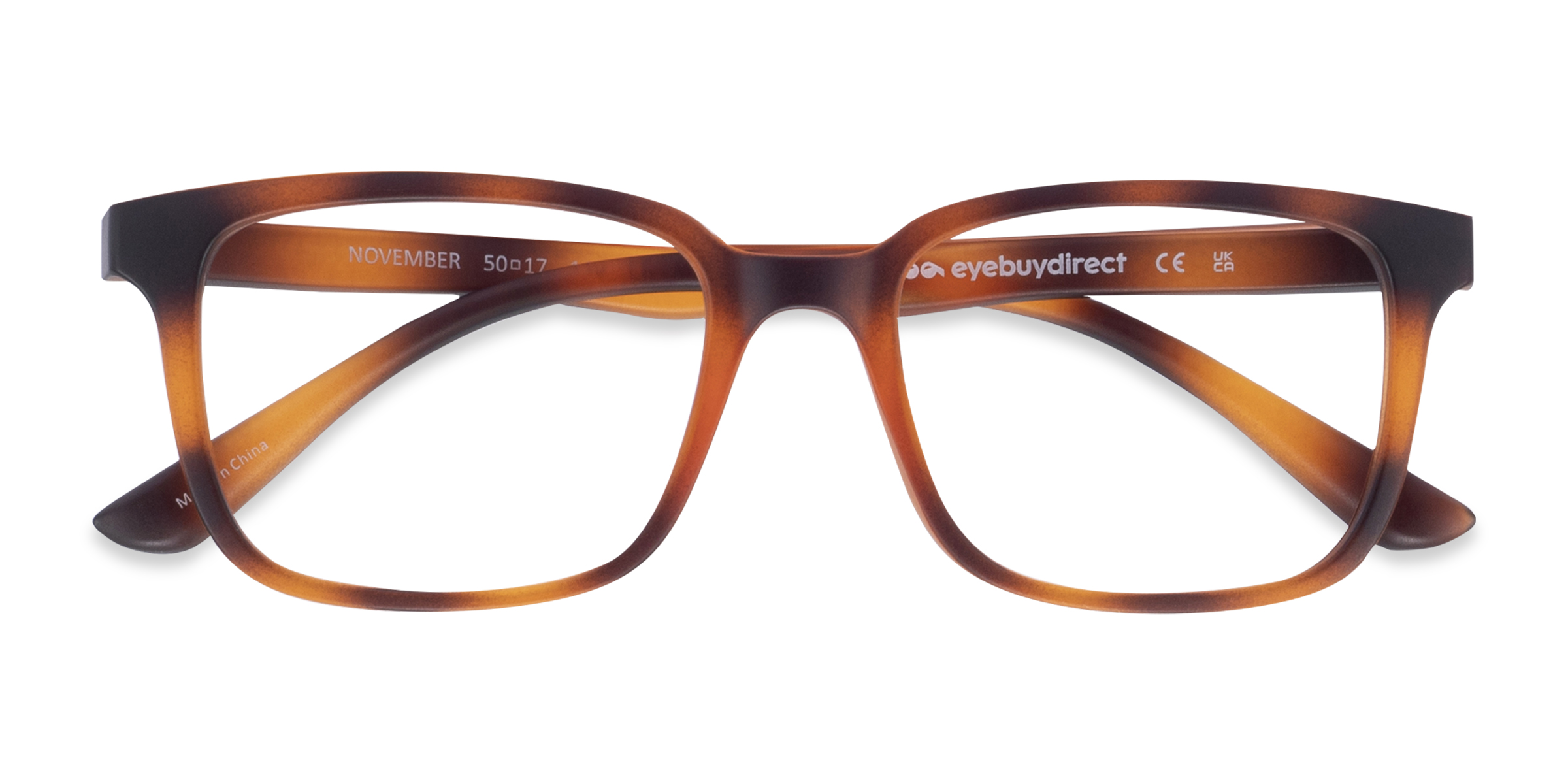 Tortoise November - Plastic Eyeglasses