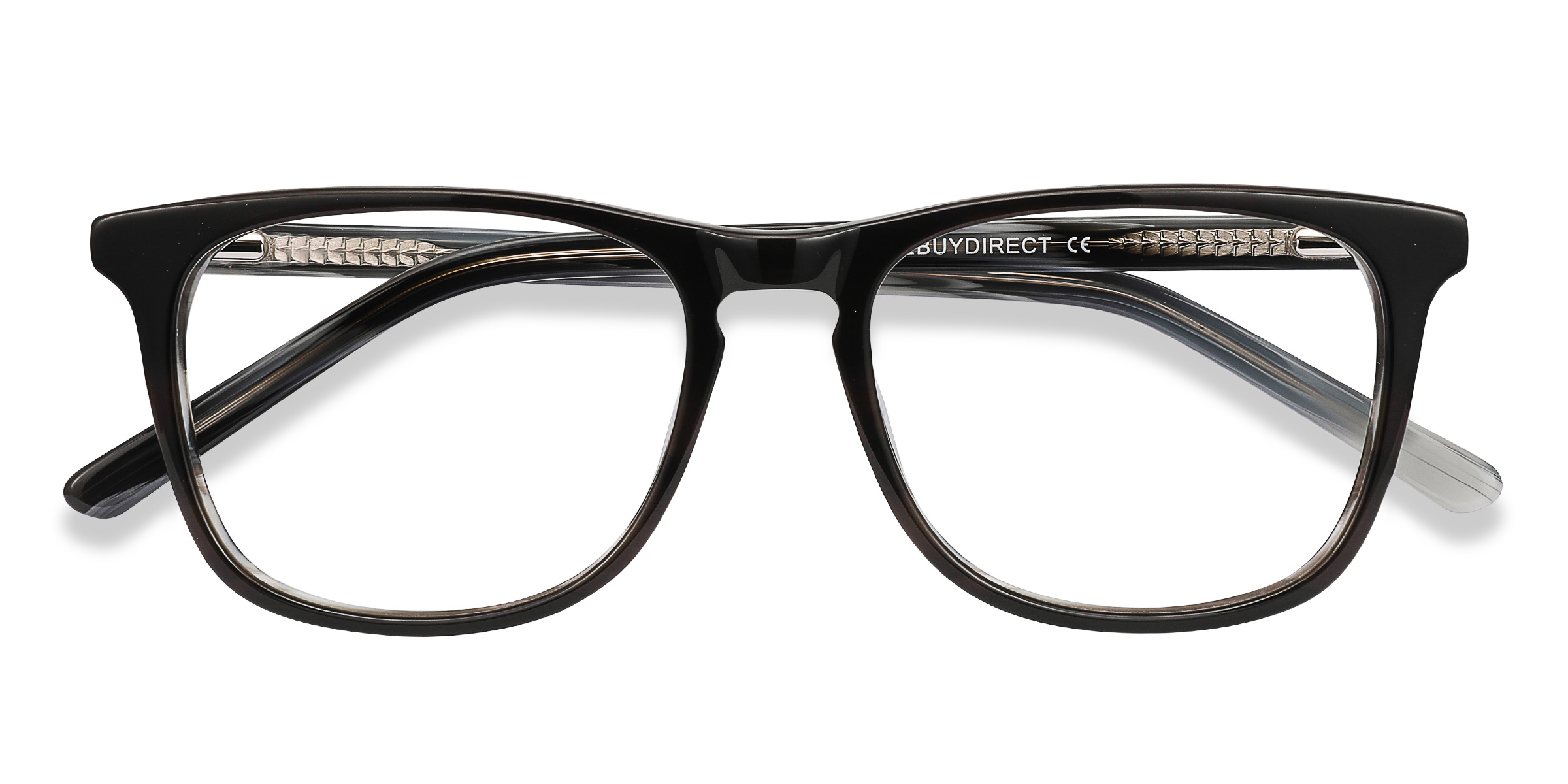 Black Gray Skyline - Acetate Eyeglasses