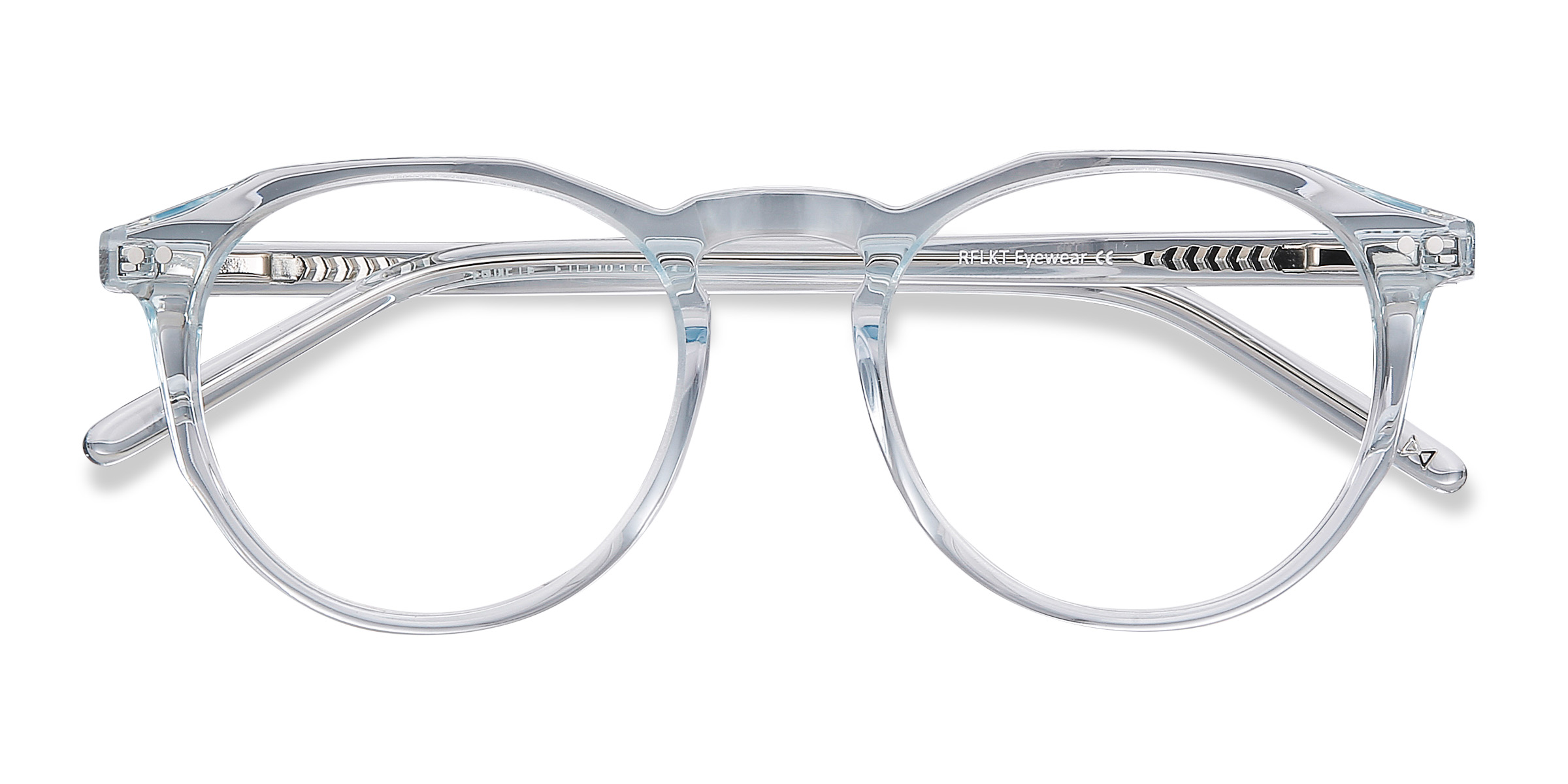 Clear Blue Planete -  Acetate Eyeglasses