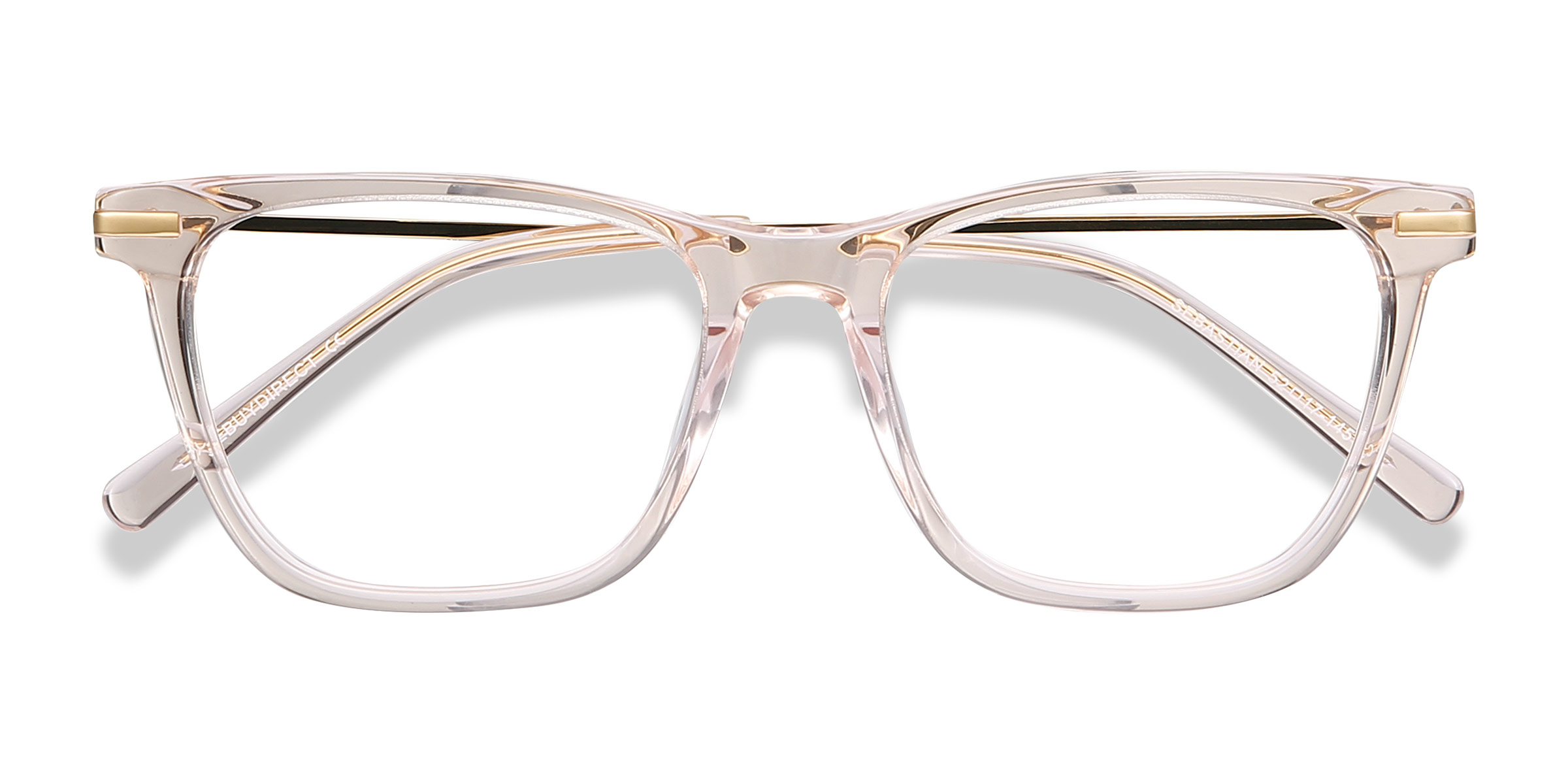 Rose Gold Sebastian - Acetate-metal Eyeglasses