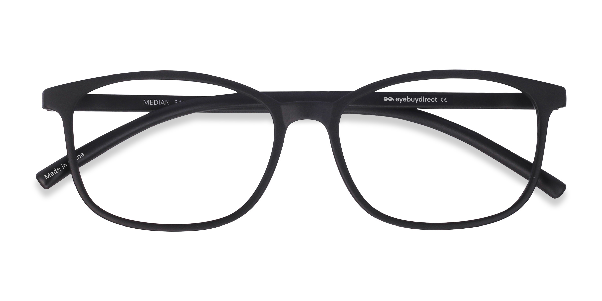 Black Median - Plastic Eyeglasses
