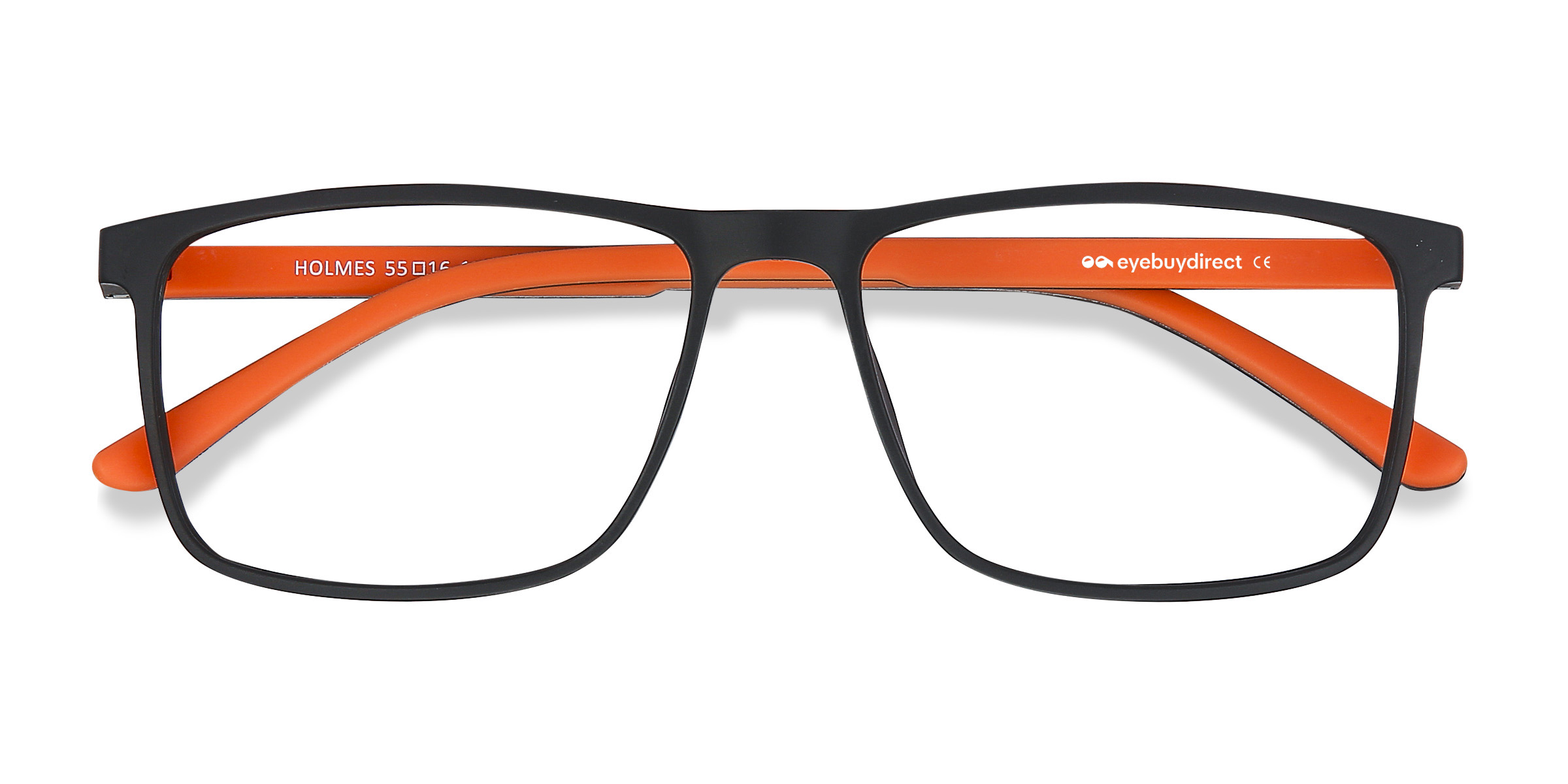 Noir Holmes - Plastique Lunettes de vue