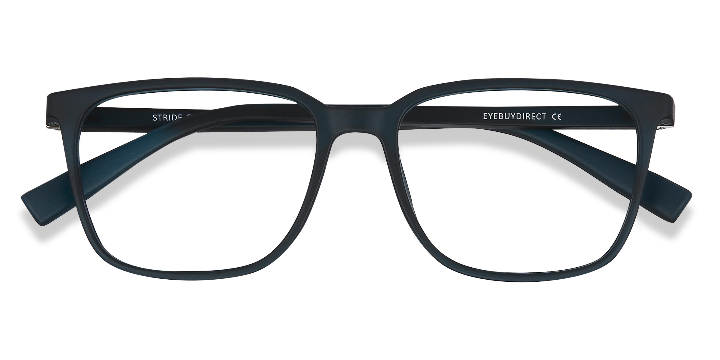 Bleu marine Stride - Plastique Lunettes de vue