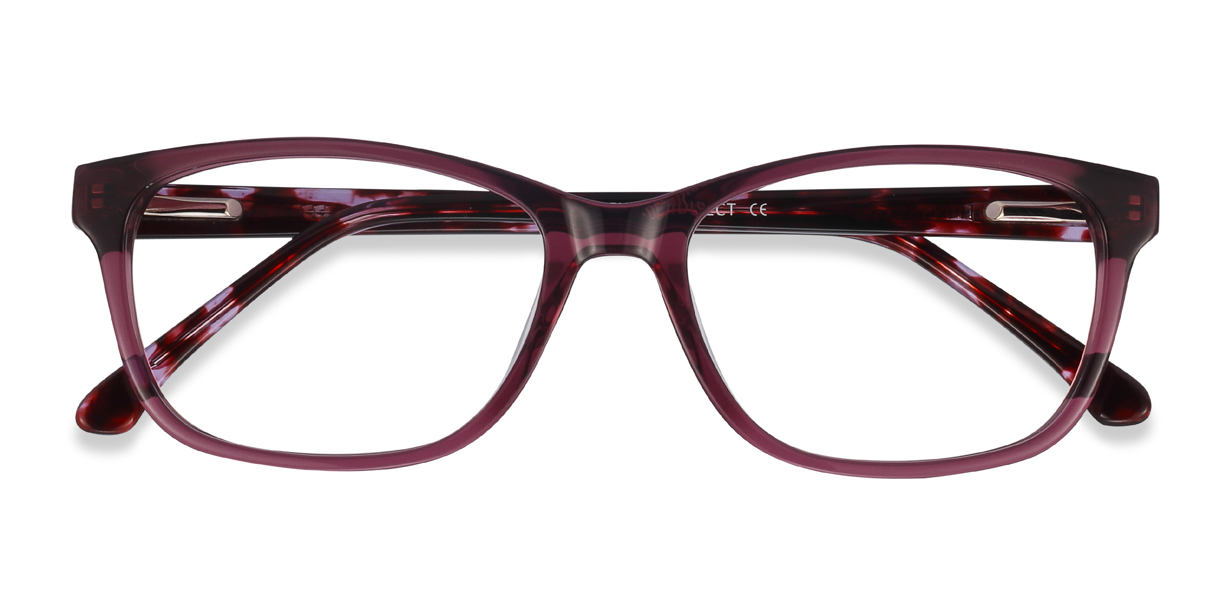 Purple Ayla - Acetate Eyeglasses