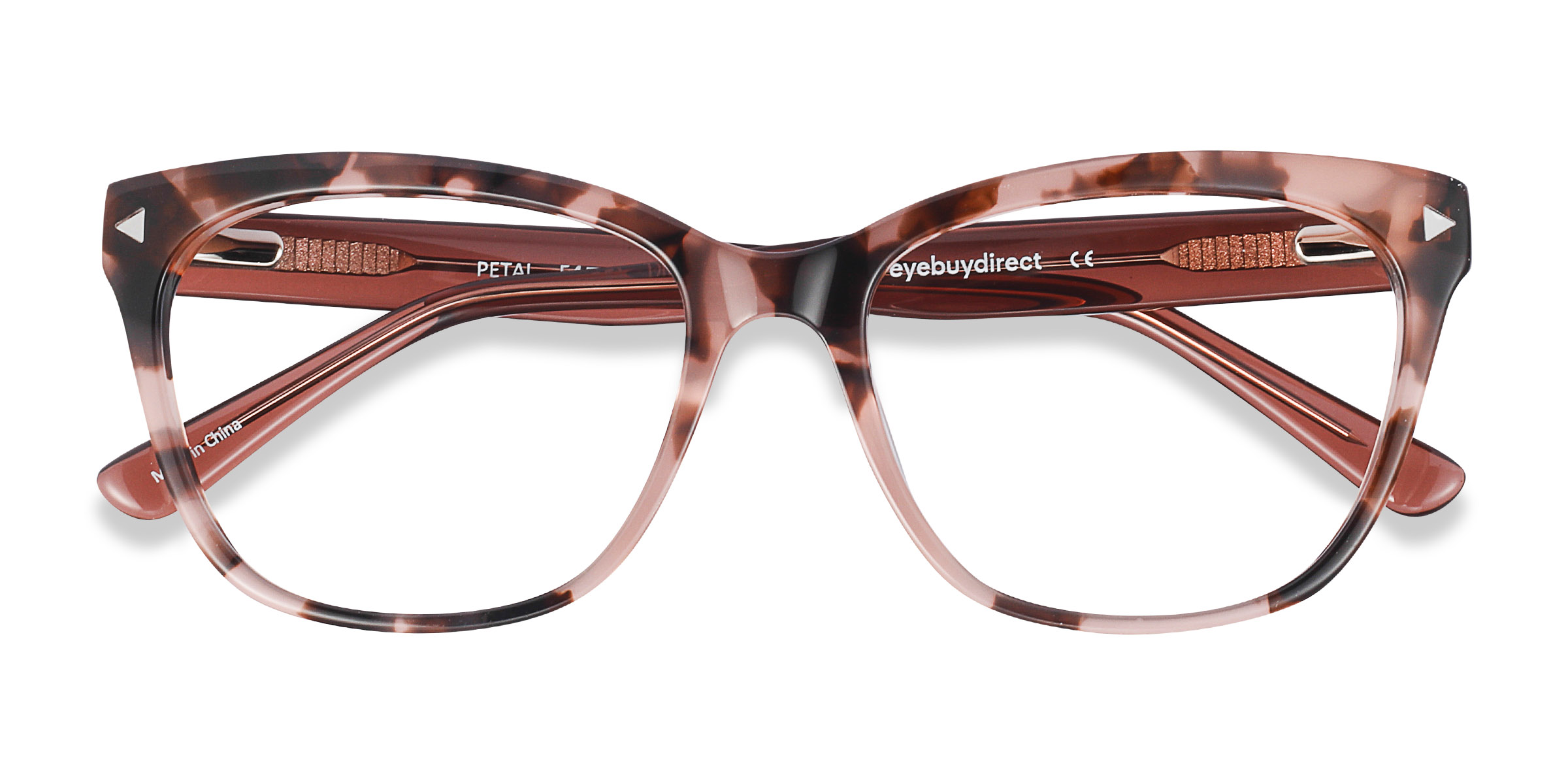 Pink Tortoise Petal - Acetate Eyeglasses