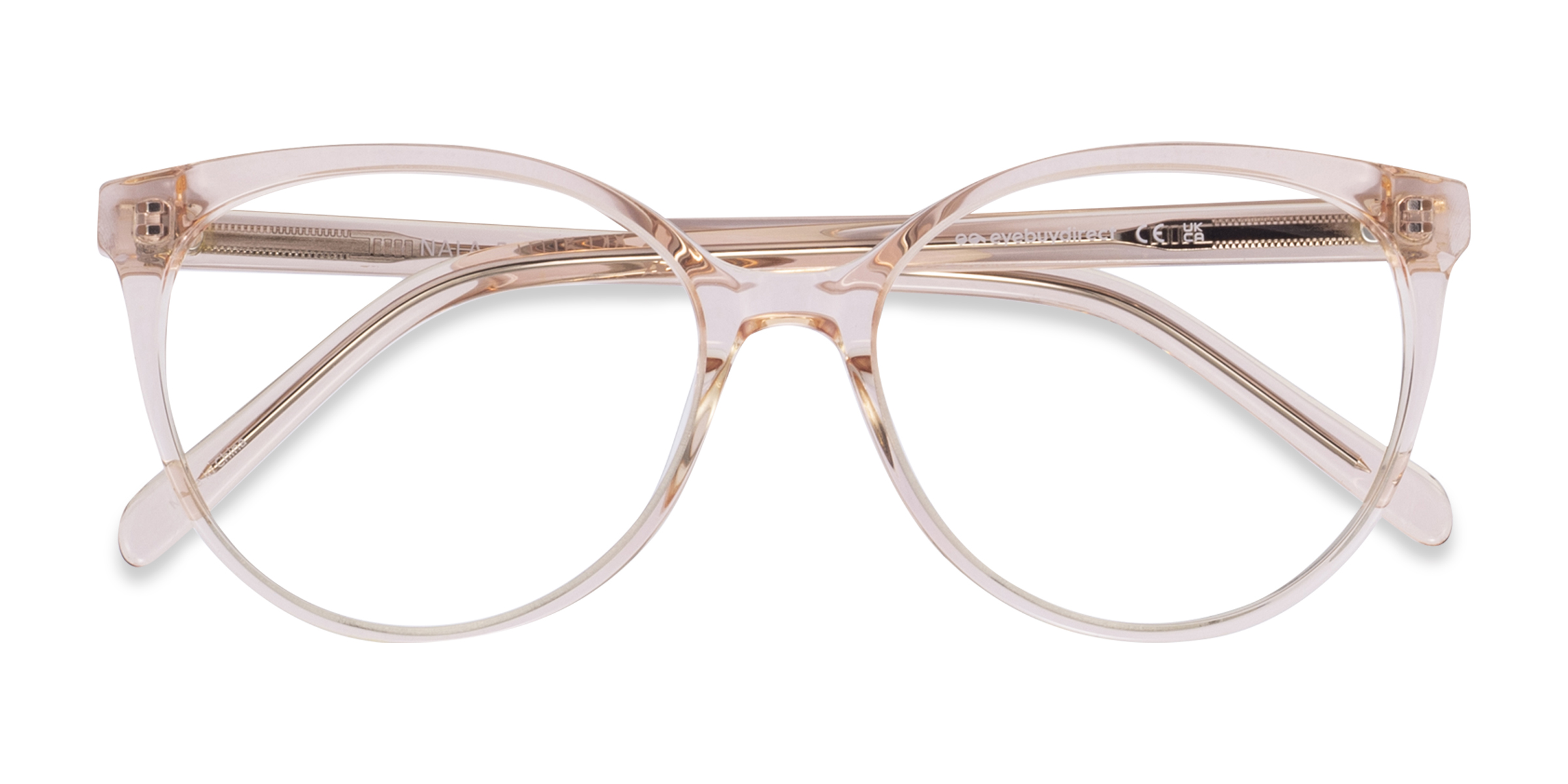 Clear Pink Nala - Acetate Eyeglasses
