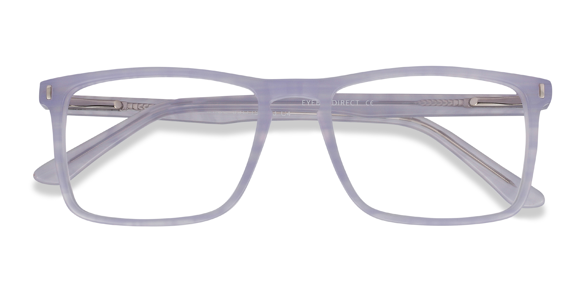 Purple Striped Arise - Acetate Eyeglasses