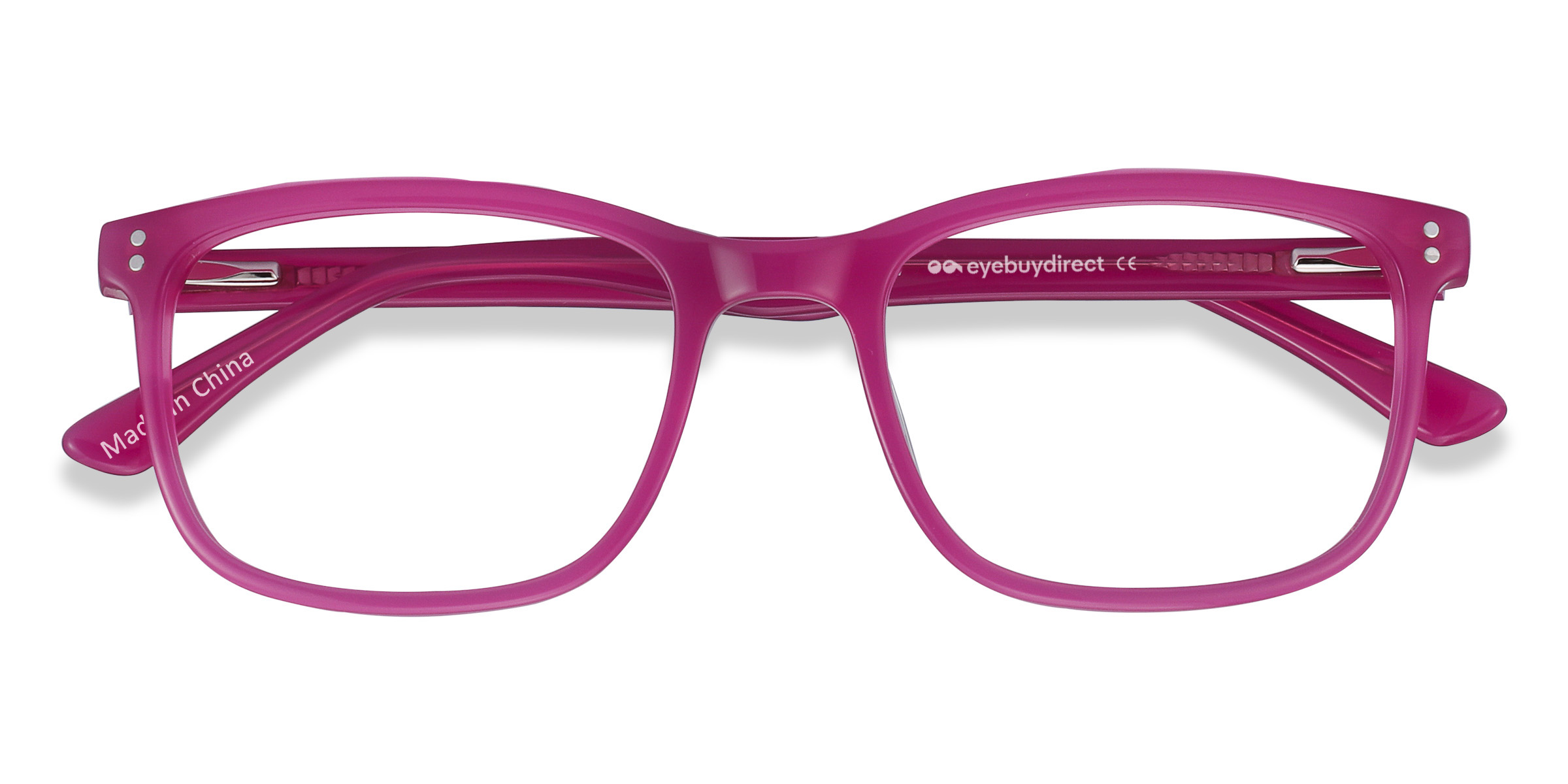Fuchsia Pink Lugano -  Acetate Eyeglasses