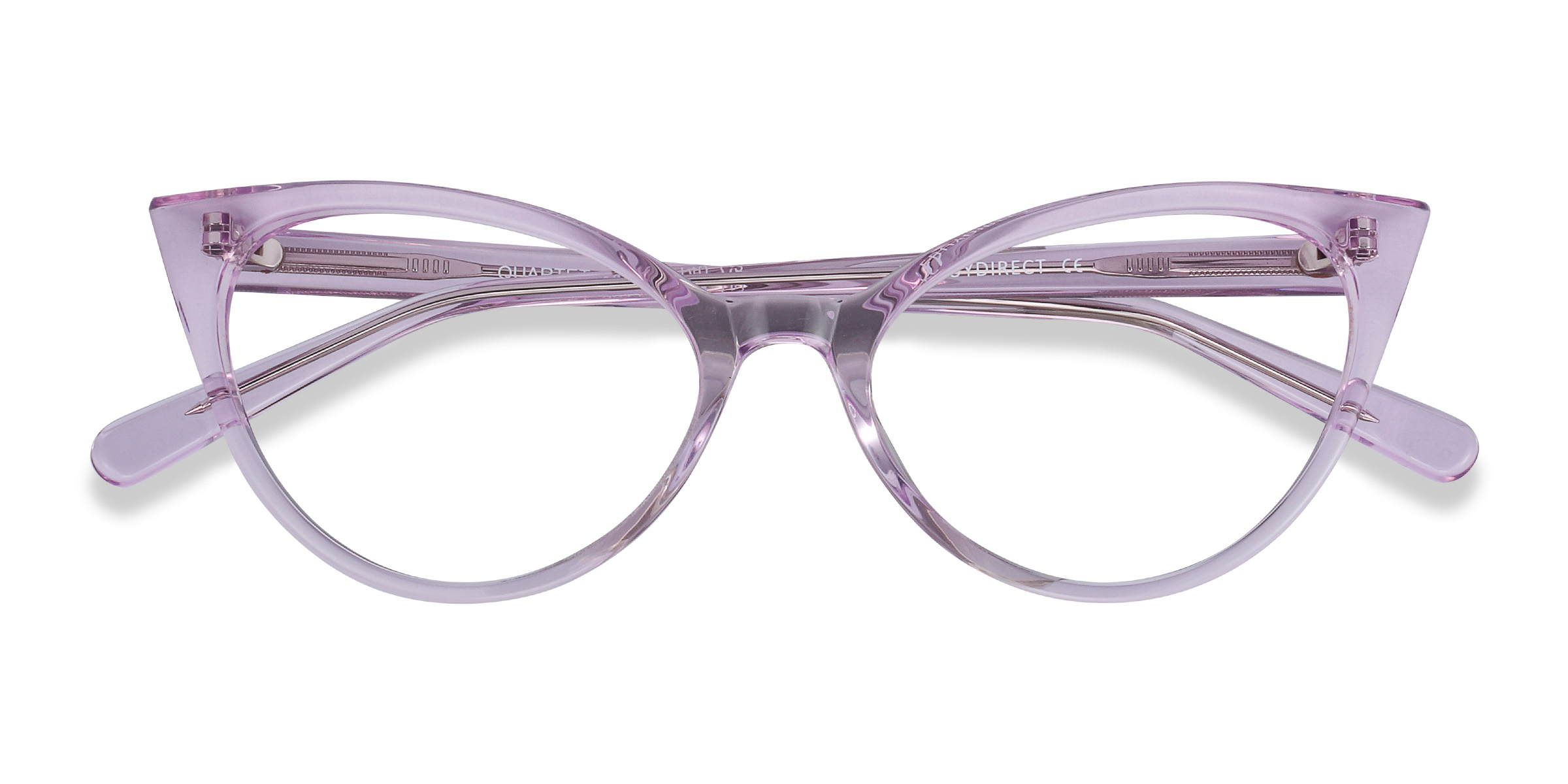 Clear Purple Quartet - Acétate Lunettes de vue