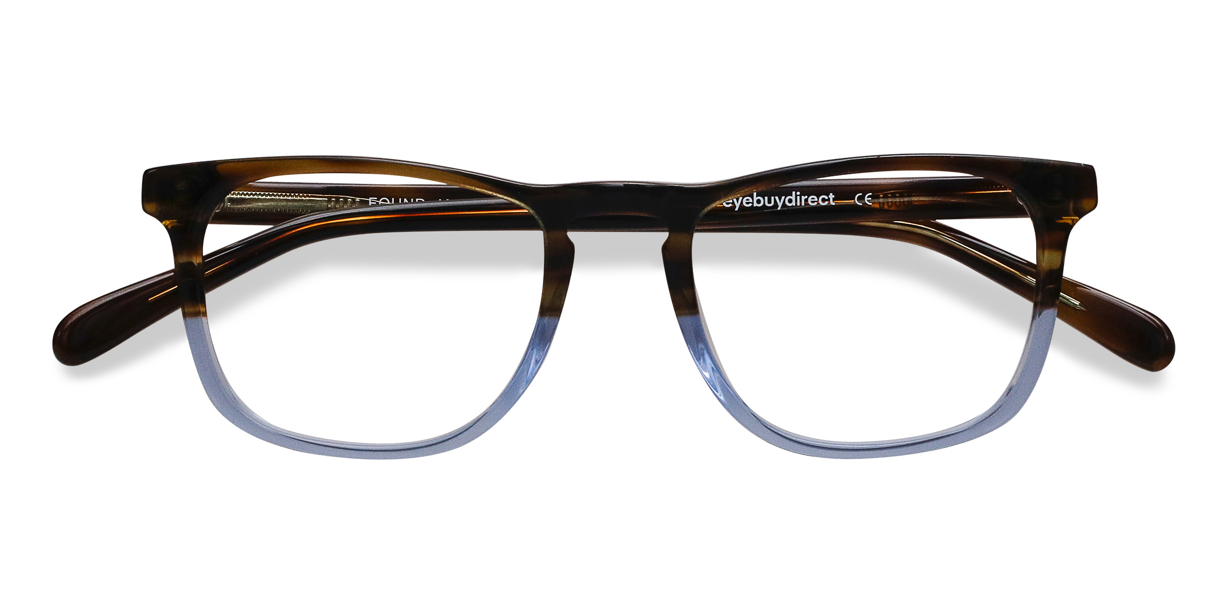 Brown Blue Found - Acetate Eyeglasses