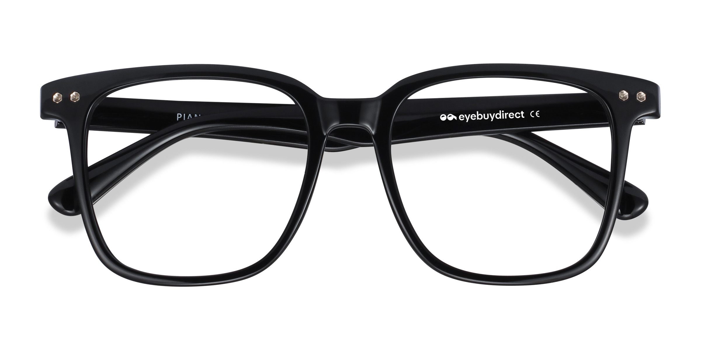 Black Piano -  Plastic Eyeglasses