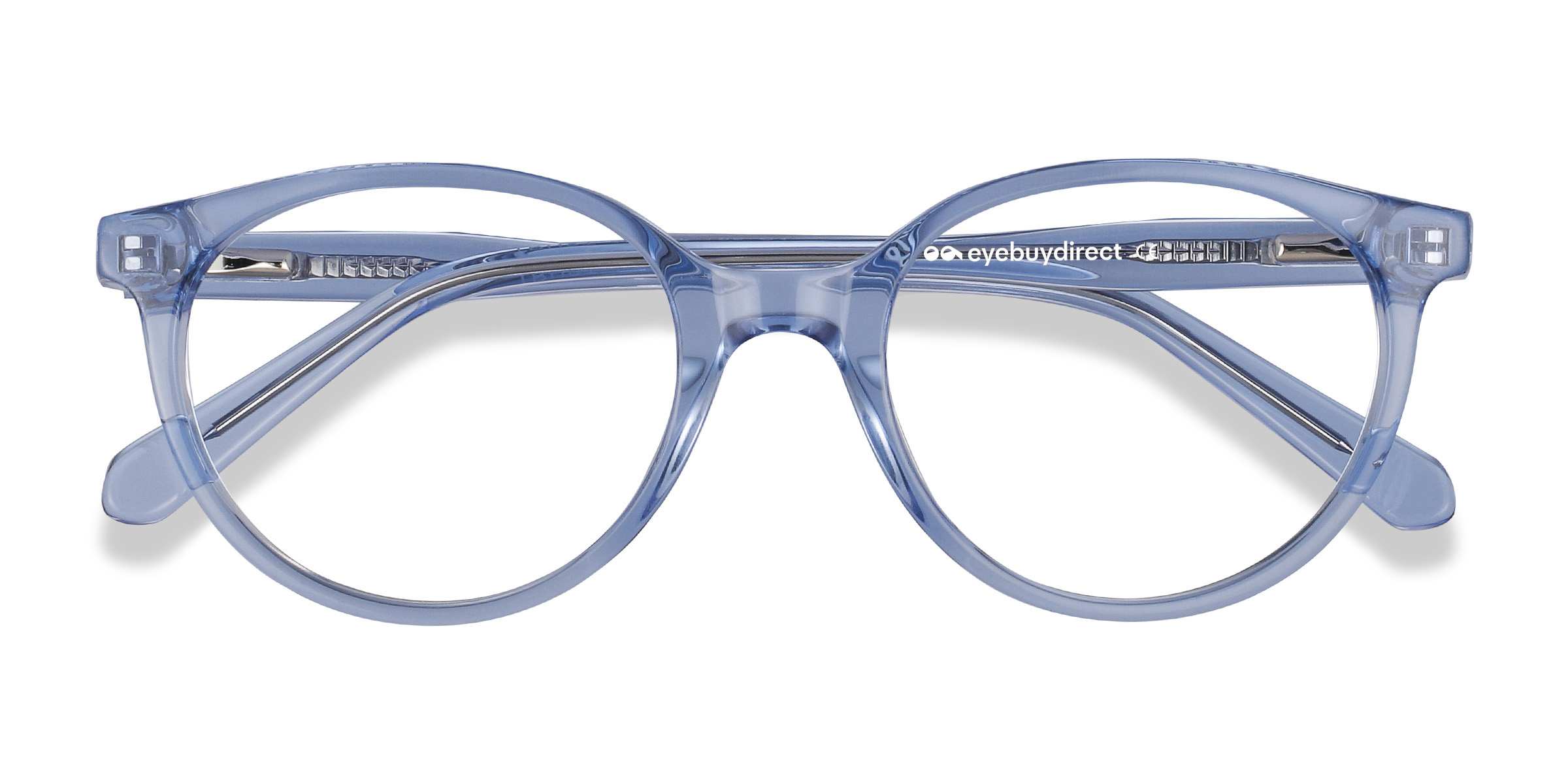 Clear Blue Trust - Acetate Eyeglasses