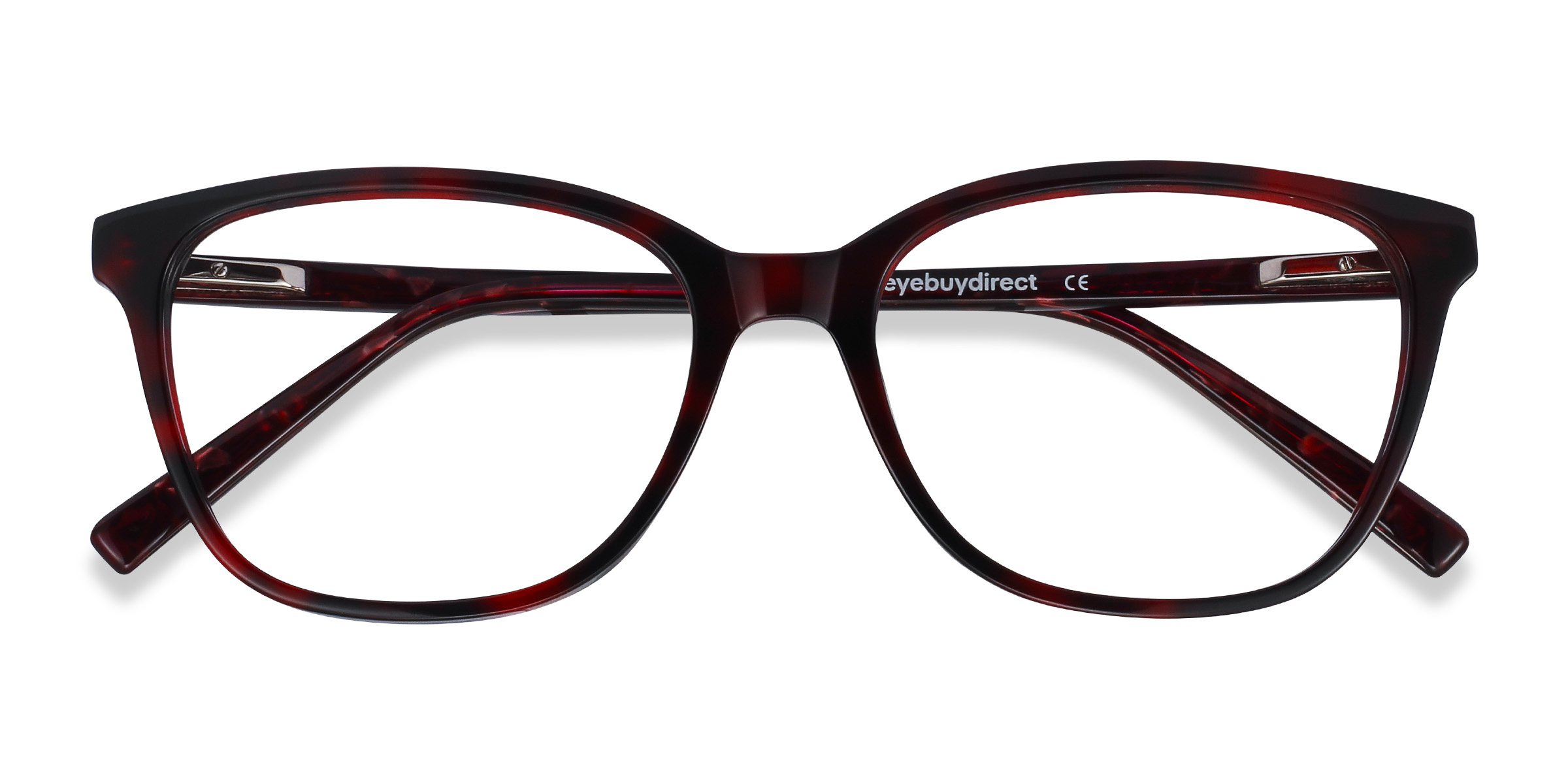 Red Tortoise Arte -  Acétate Lunettes de vue