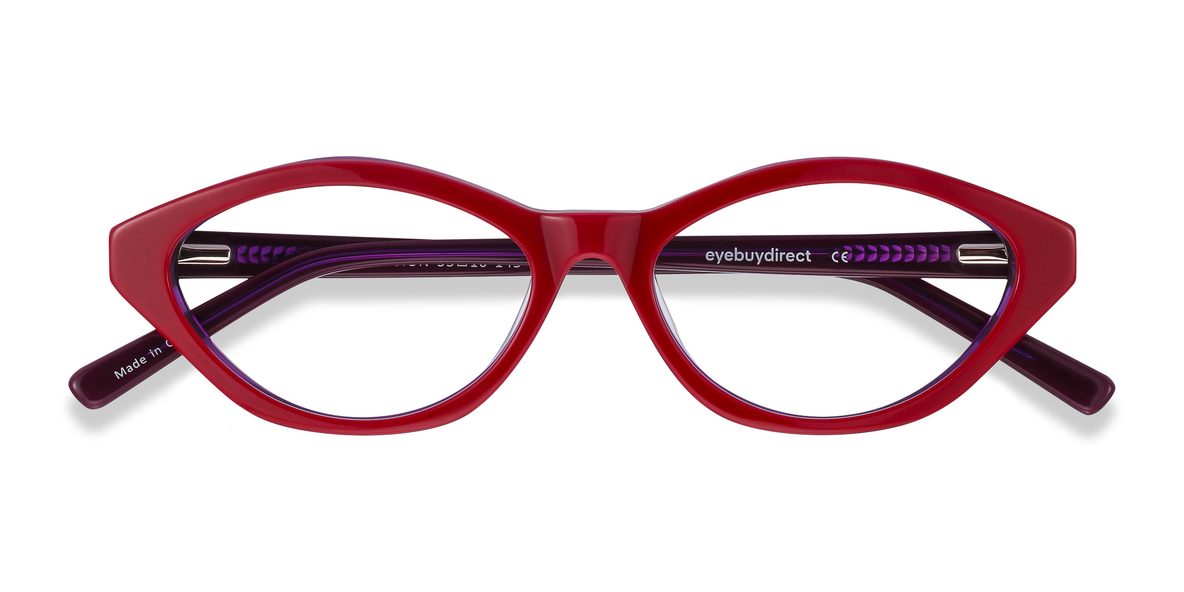 Raspberry & Purple Passion - Acetate Eyeglasses