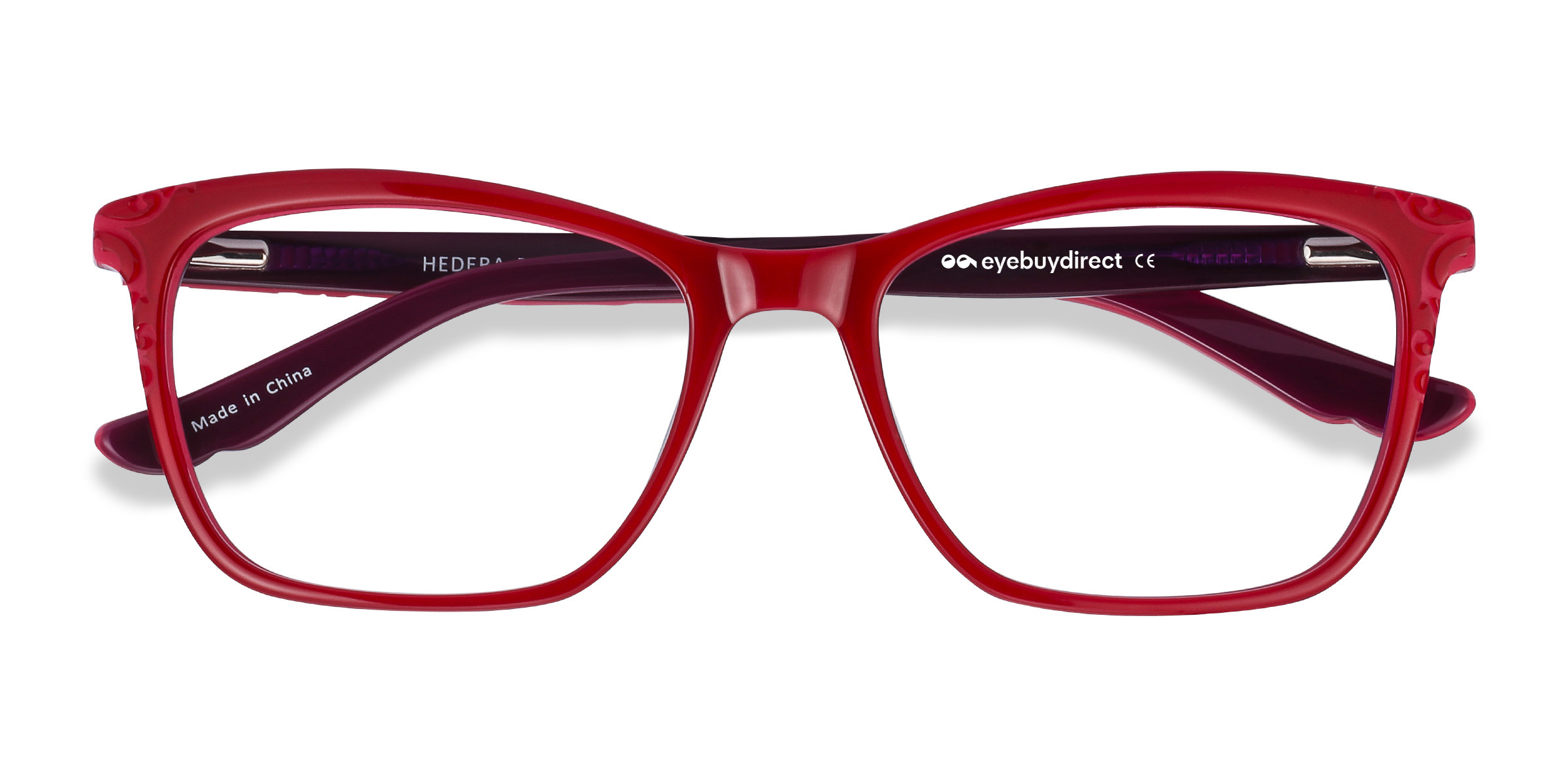 Raspberry Pink Hedera - Acétate Lunettes de vue