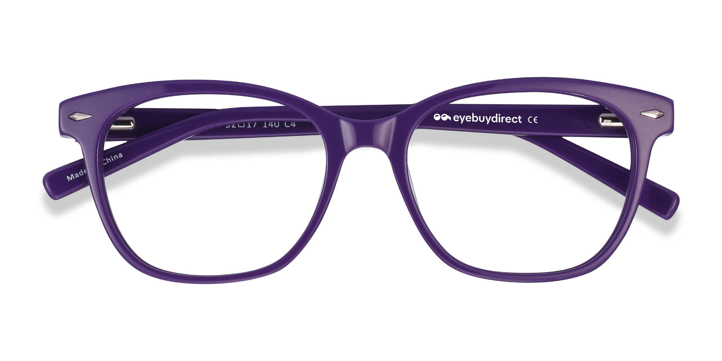 Purple Yana - Acetate Eyeglasses