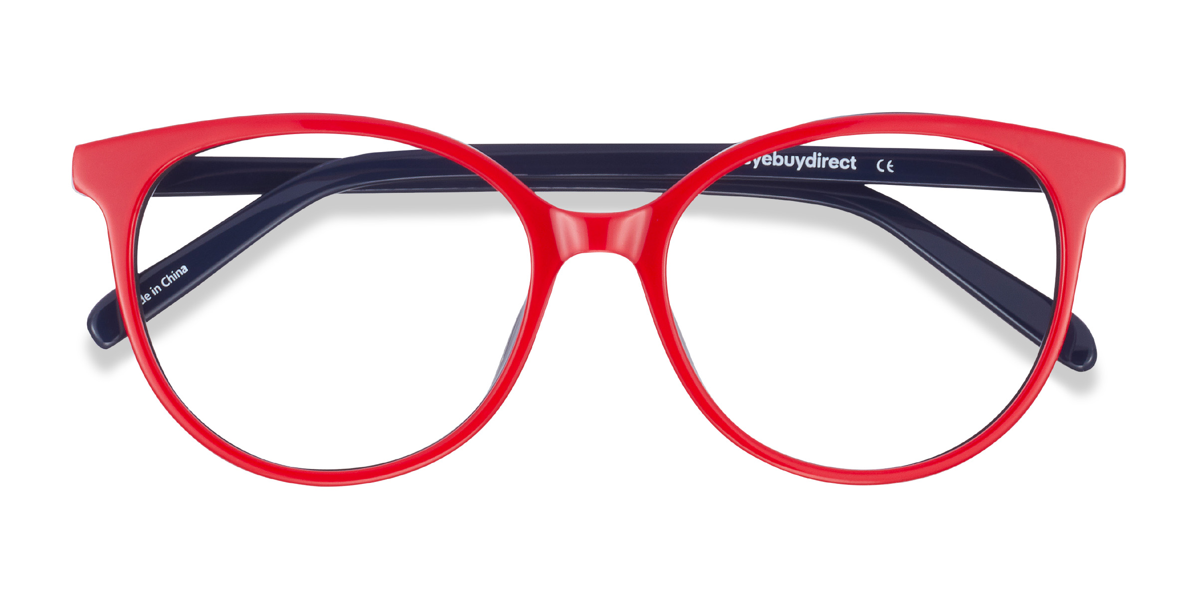 Red & Navy Patriot - Acetate Eyeglasses