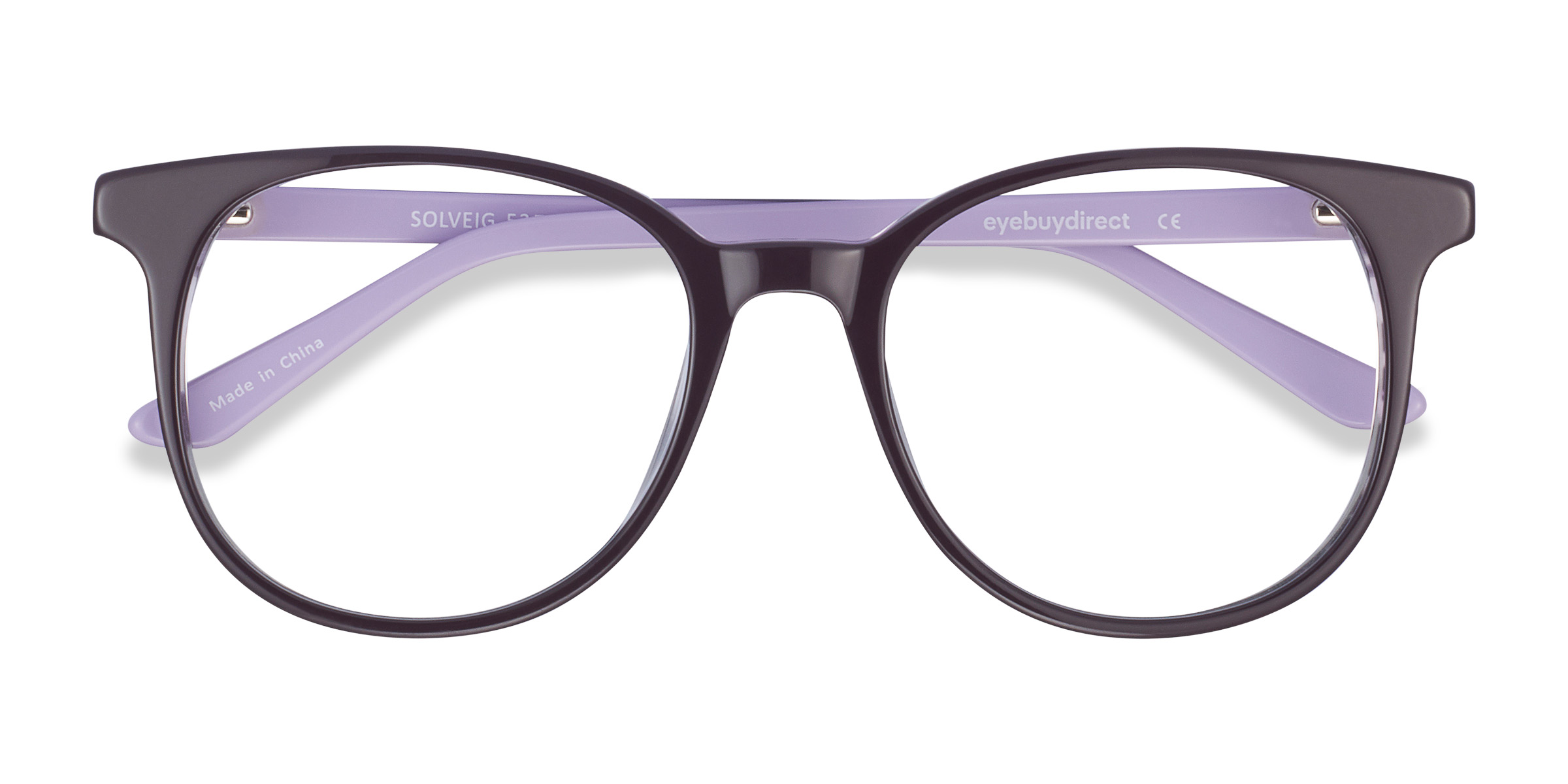 Violet Solveig - Acétate Lunettes de vue