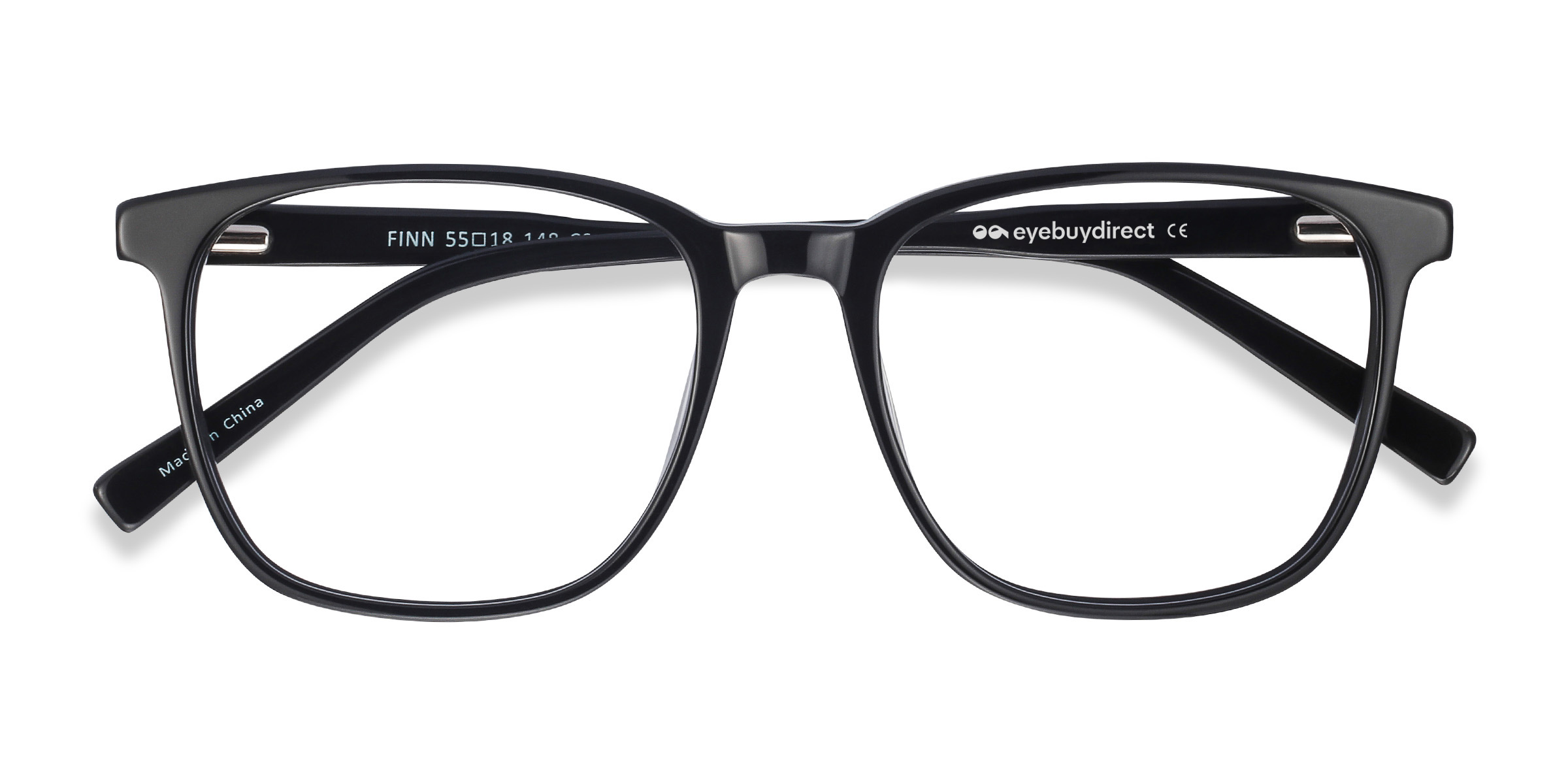 Noir Finn -  Acétate Lunettes de vue