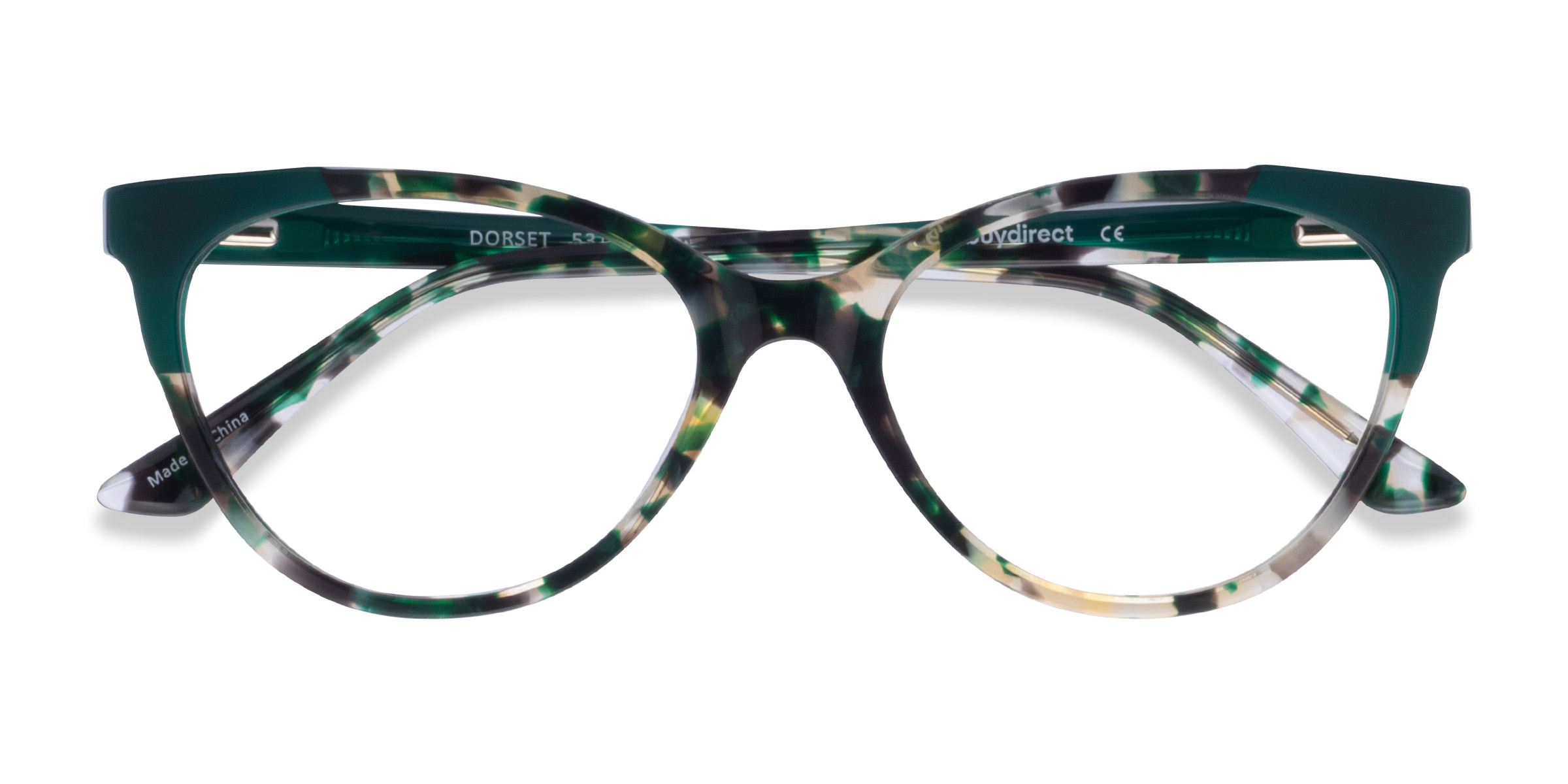 Green Tortoise Dorset - Acetate Eyeglasses