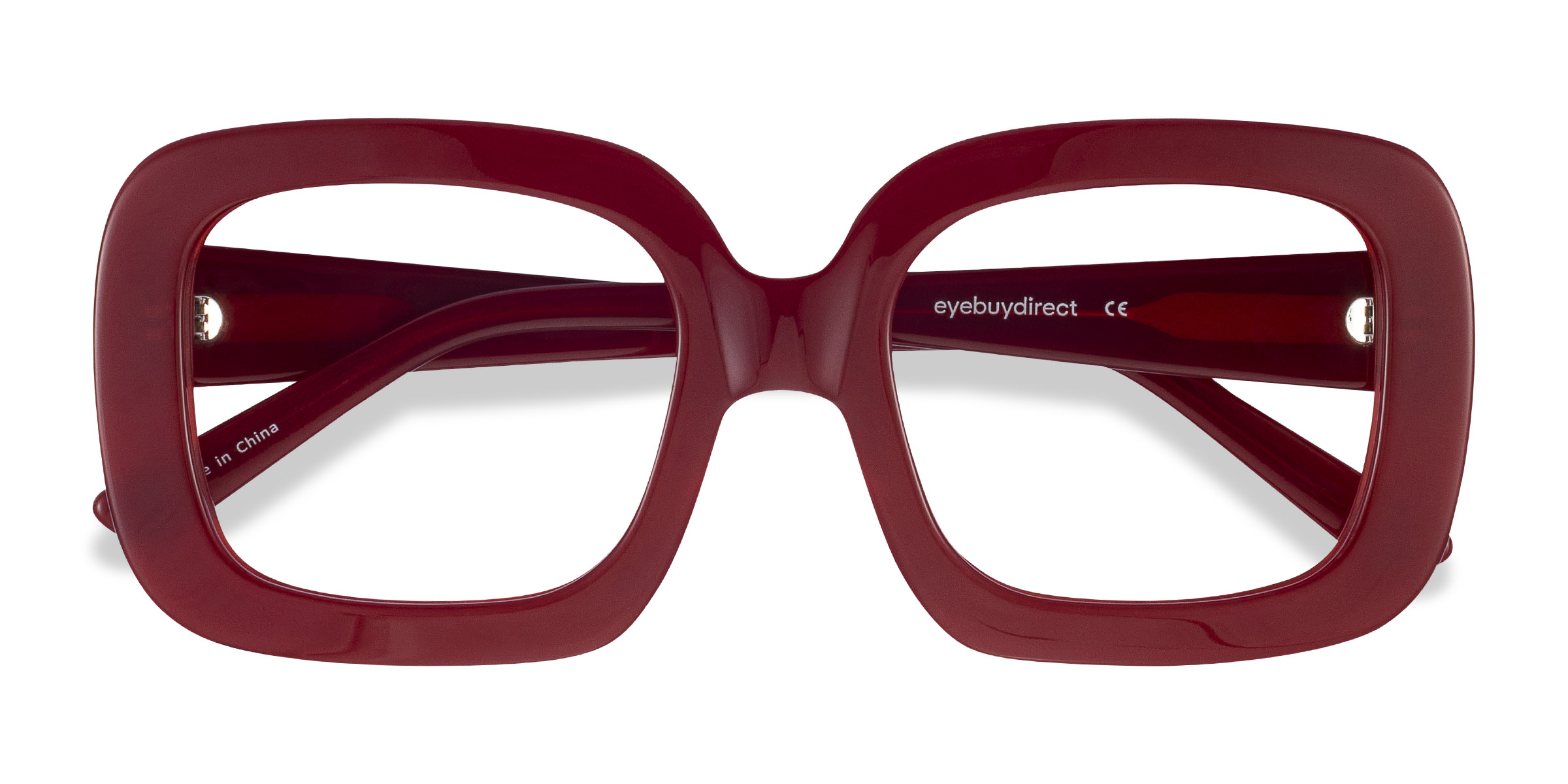 Burgundy Gloria - Acetate Eyeglasses
