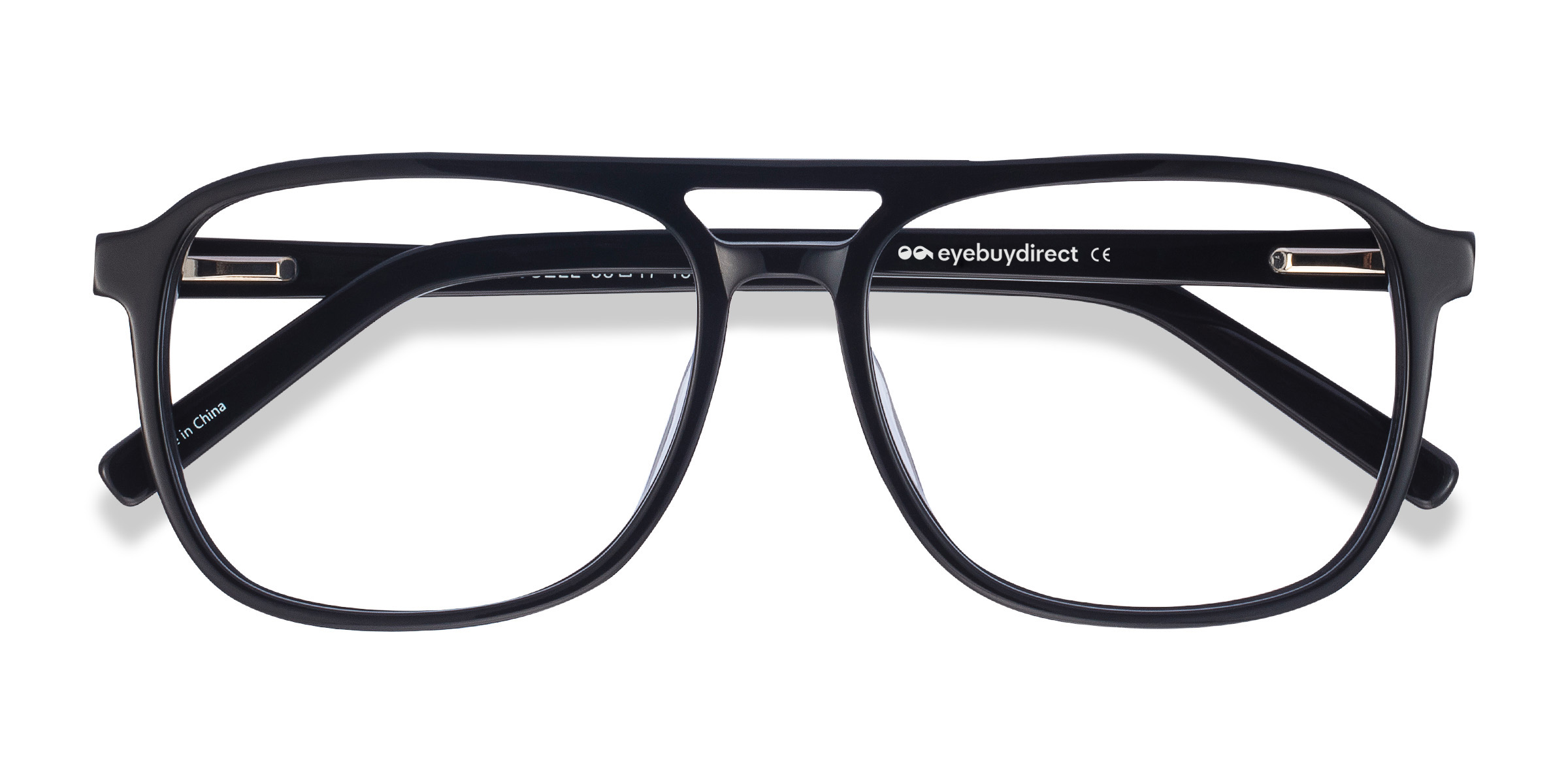 Black Russell - Acetate Eyeglasses