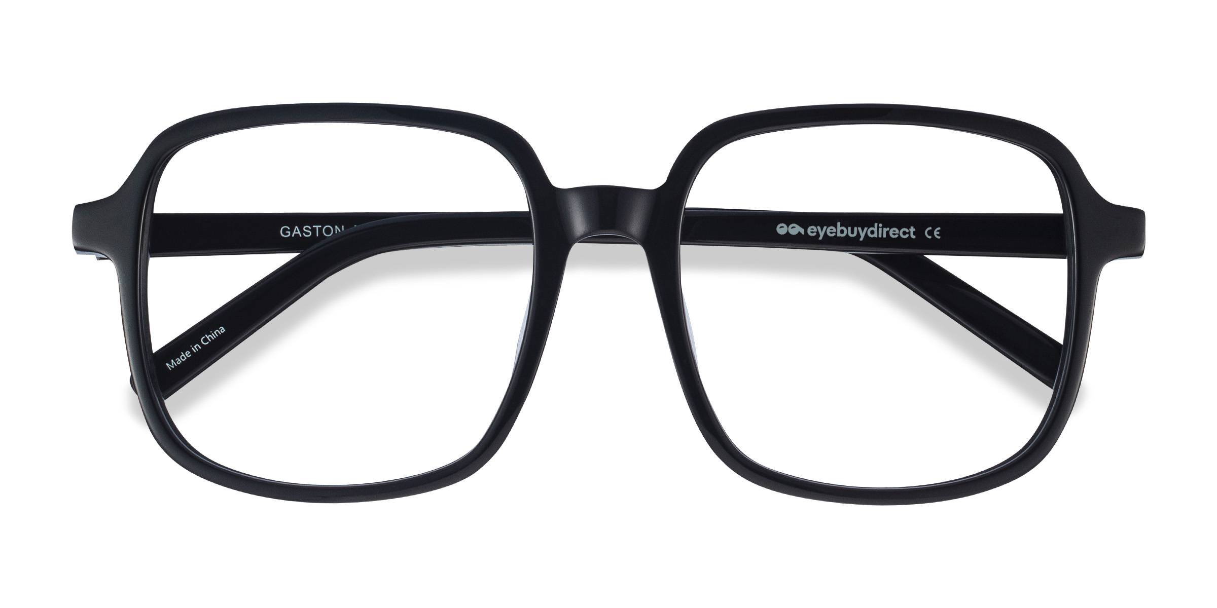 Black Gaston - Acetate Eyeglasses