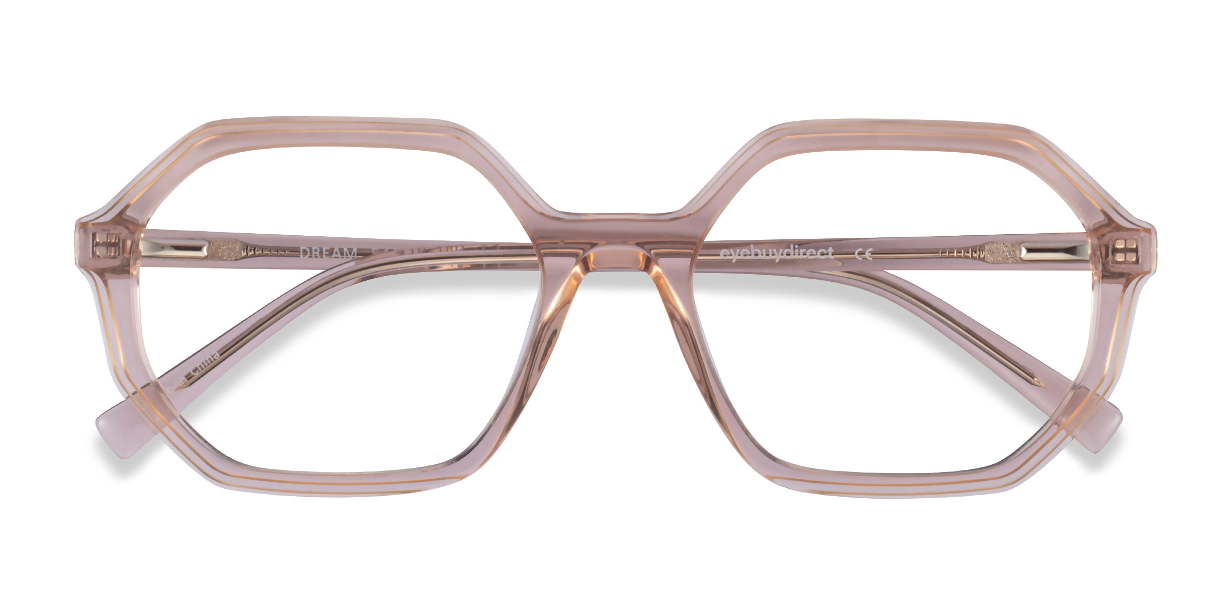 Clear Brown Dream - Acetate Eyeglasses
