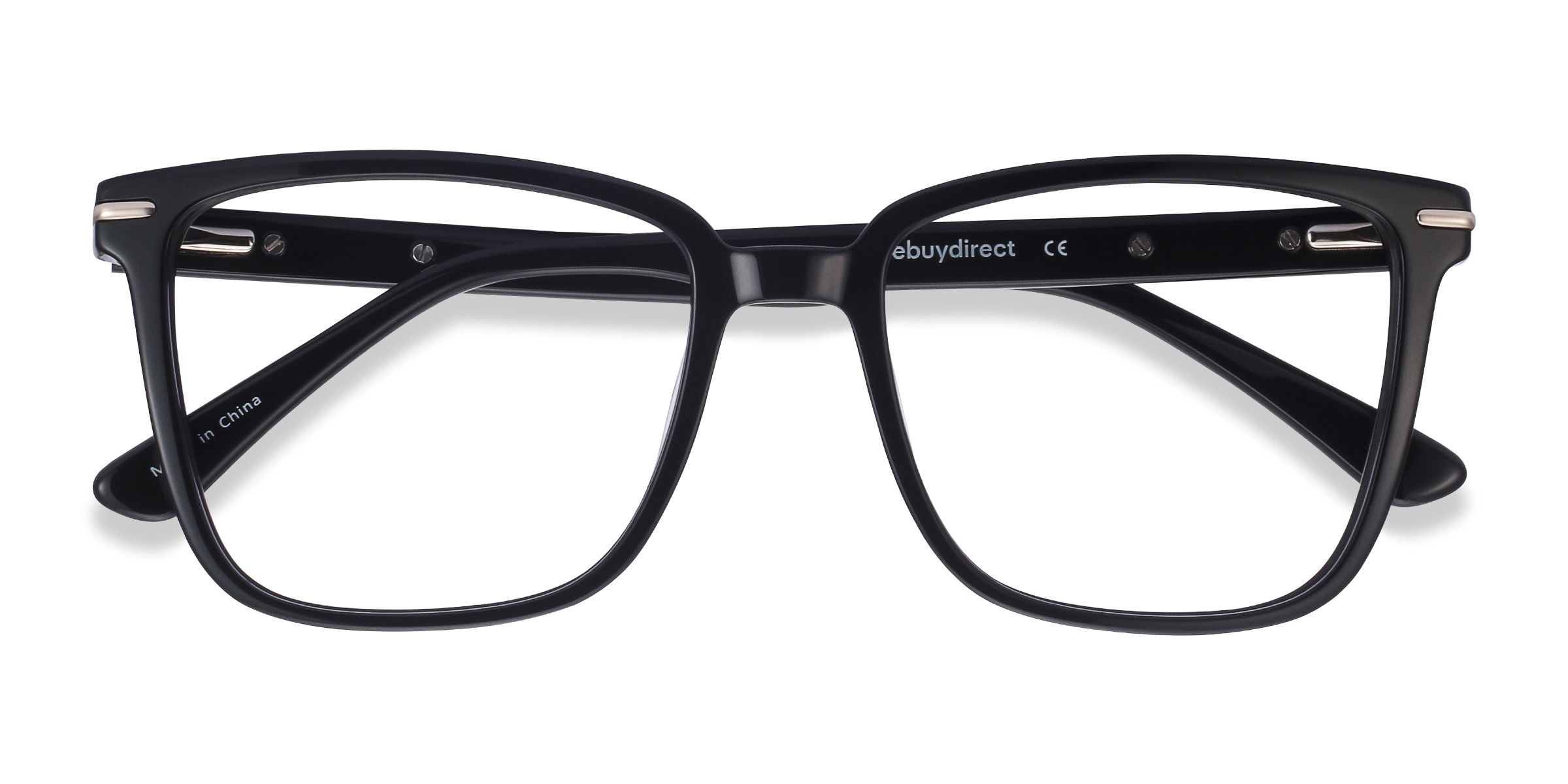 Black Canvas -  Acetate Eyeglasses