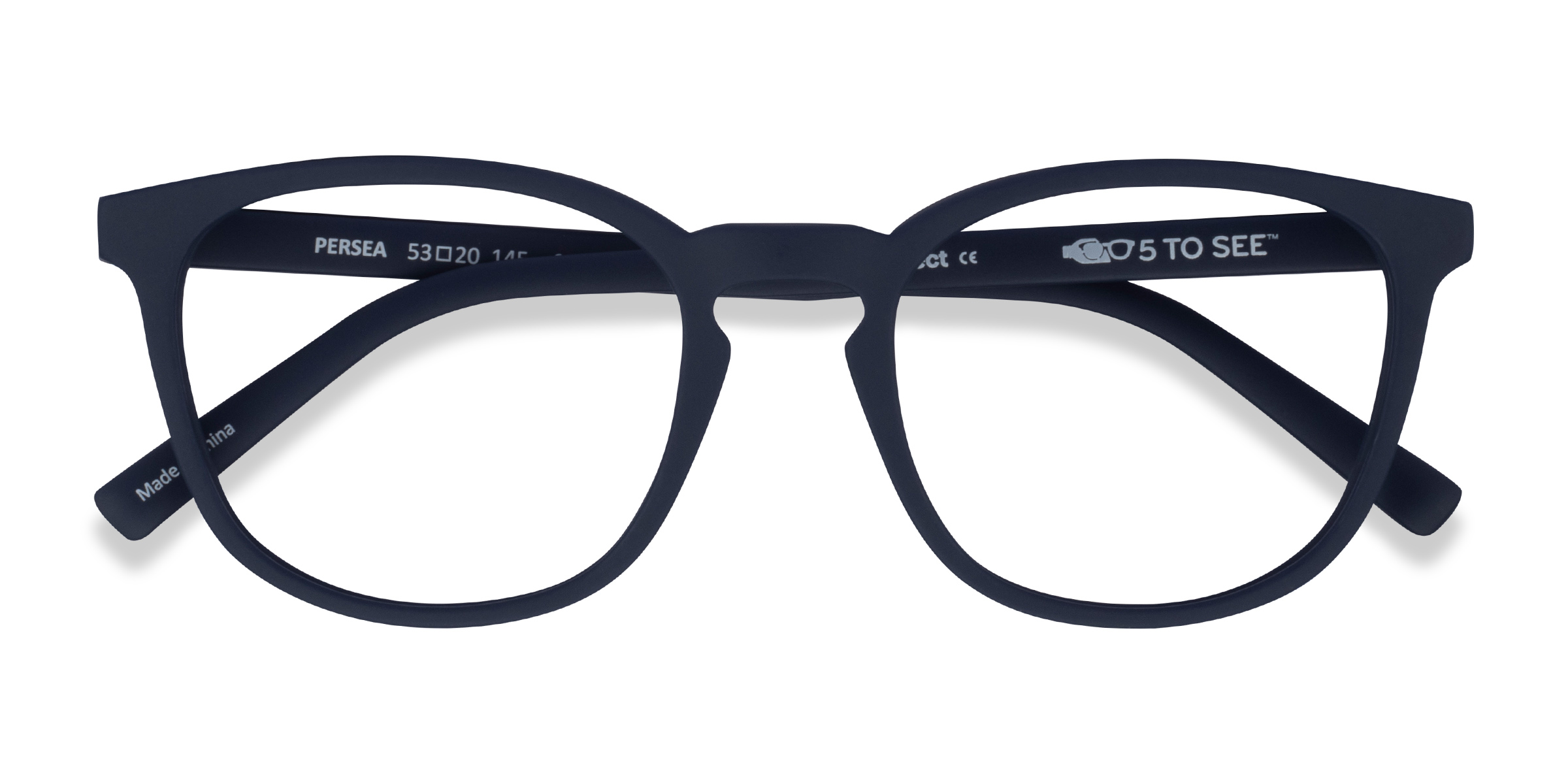Abyssal Blue Persea -  Plastic Eyeglasses