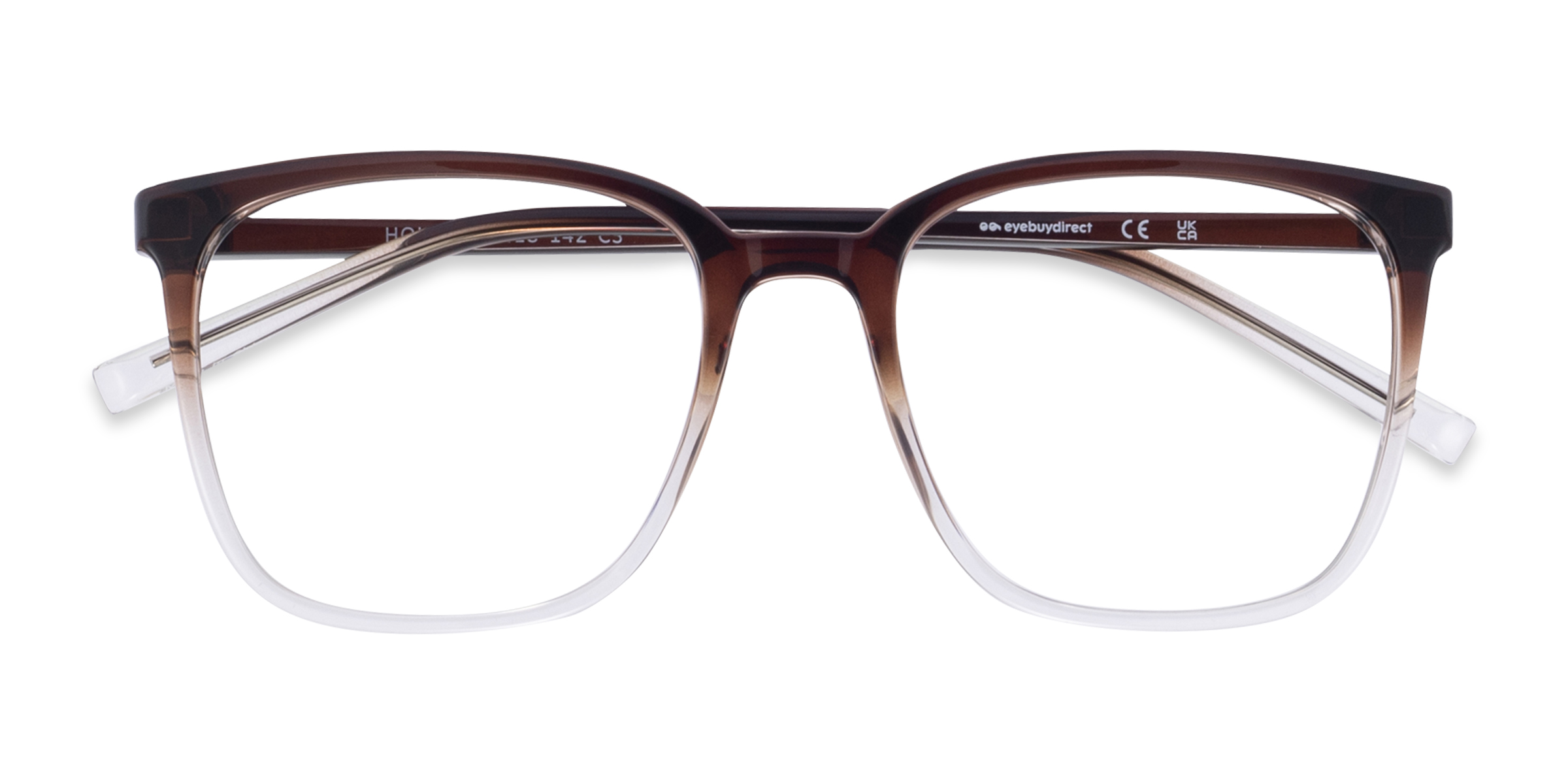 Gradient Brown House - Plastique Lunettes de vue