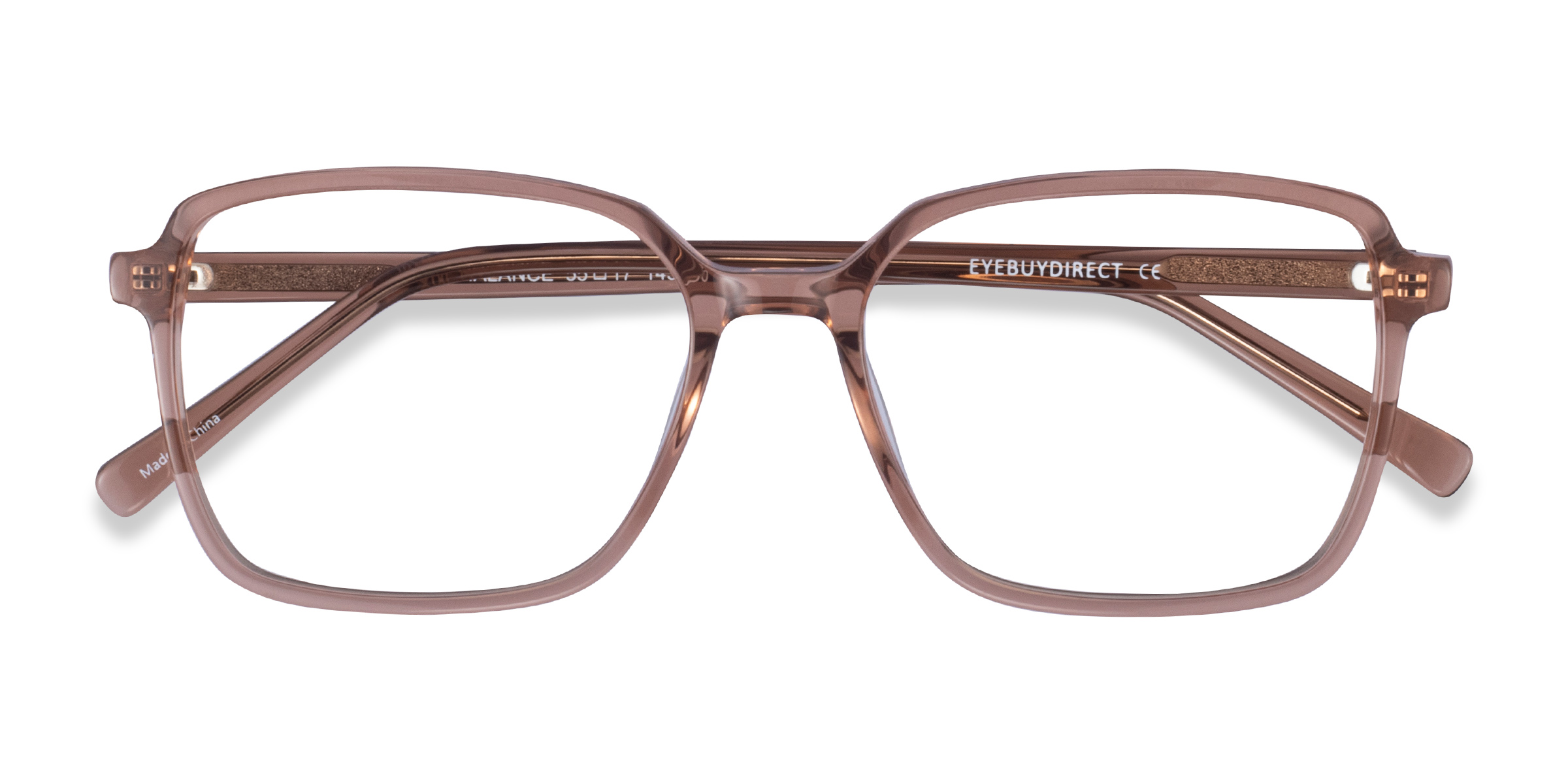 Clear Brown Nonchalance - Acetate Eyeglasses