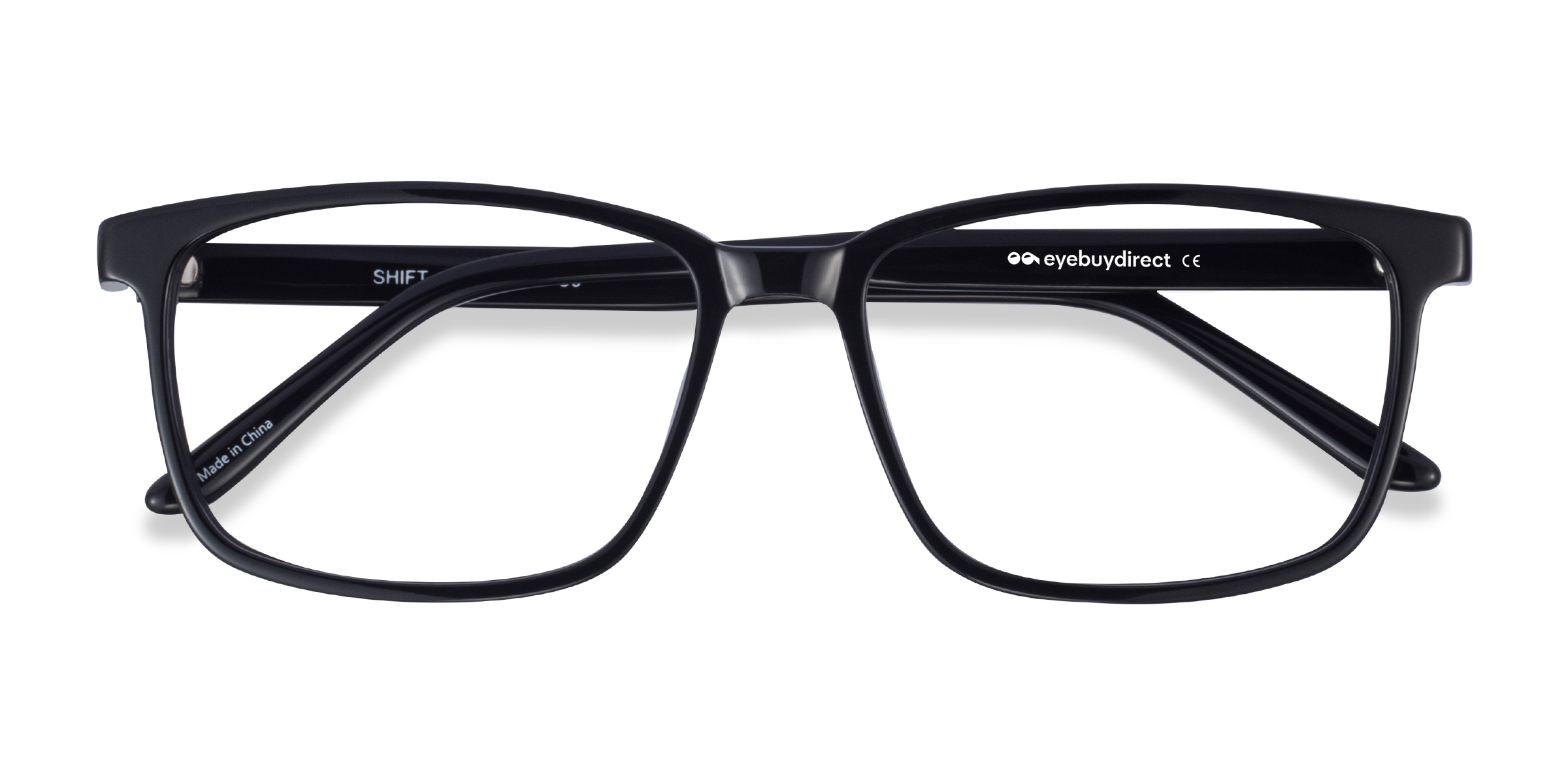 Black Shift - Acetate Eyeglasses