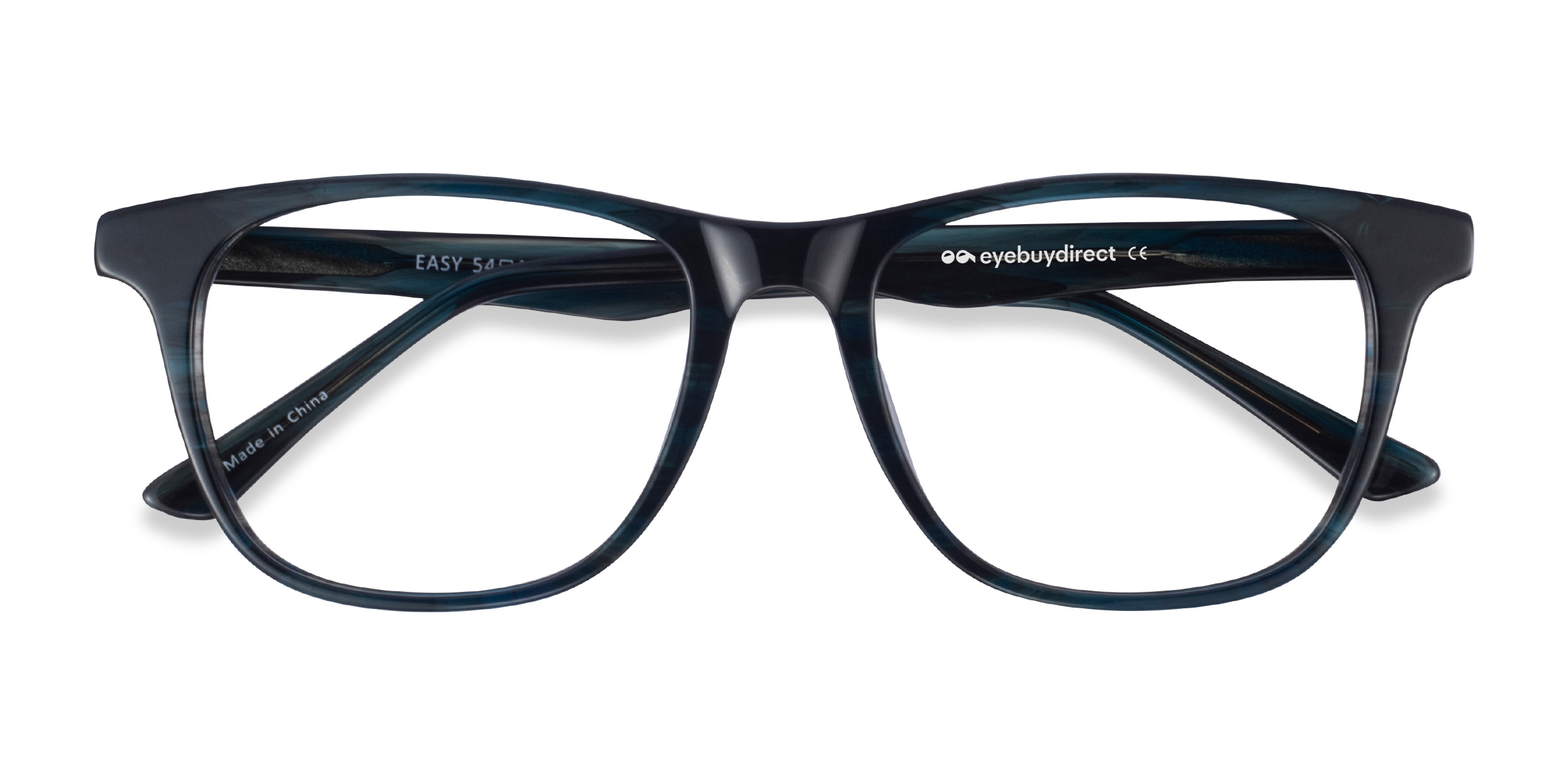 Blue Striped Easy -  Acetate Eyeglasses