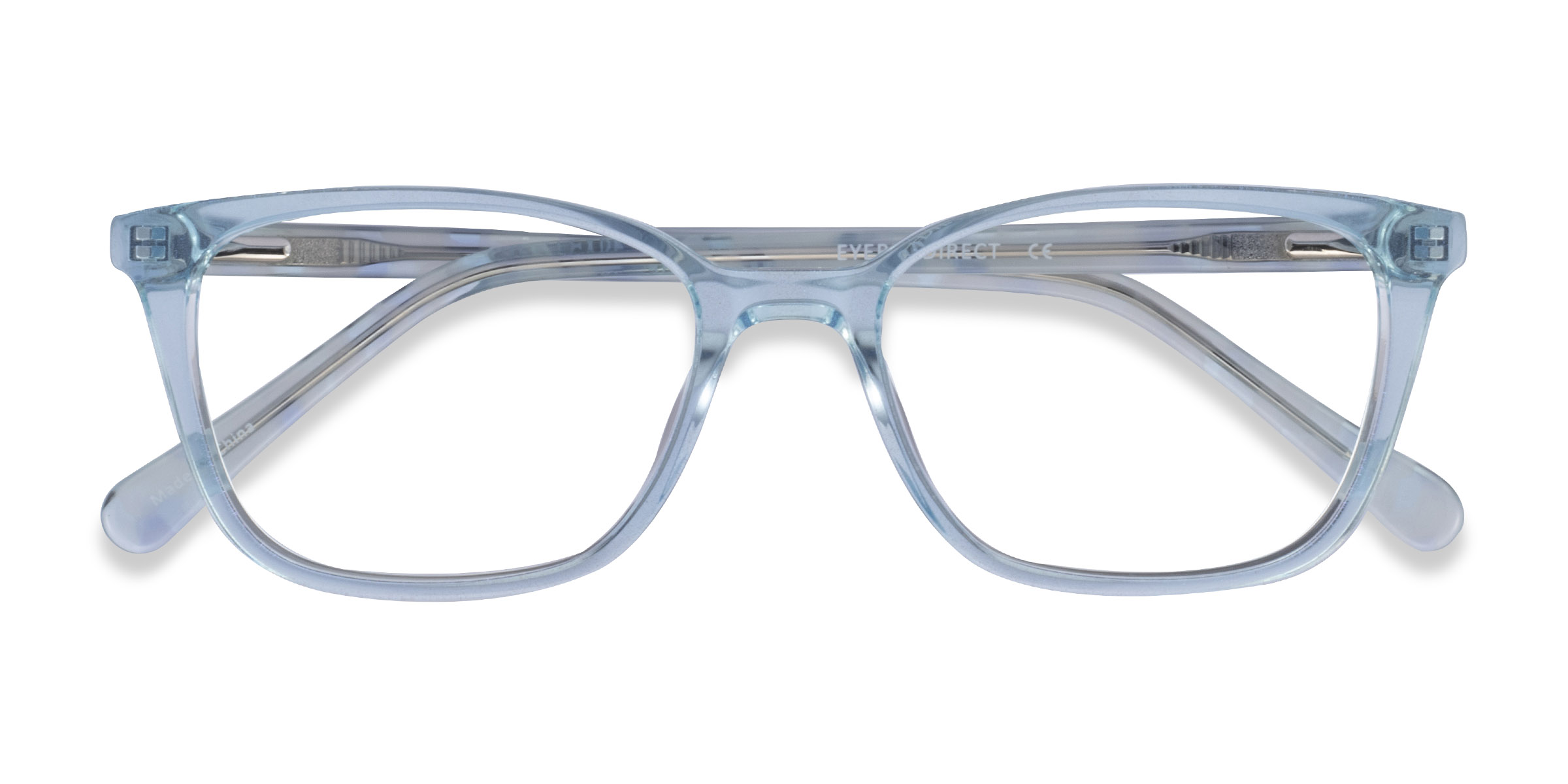 Clear Blue Cheesecake - Acetate Eyeglasses